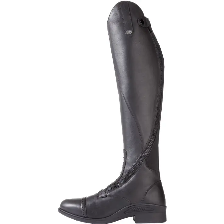 Reitstiefel PROXIMO Echtleder schwarz