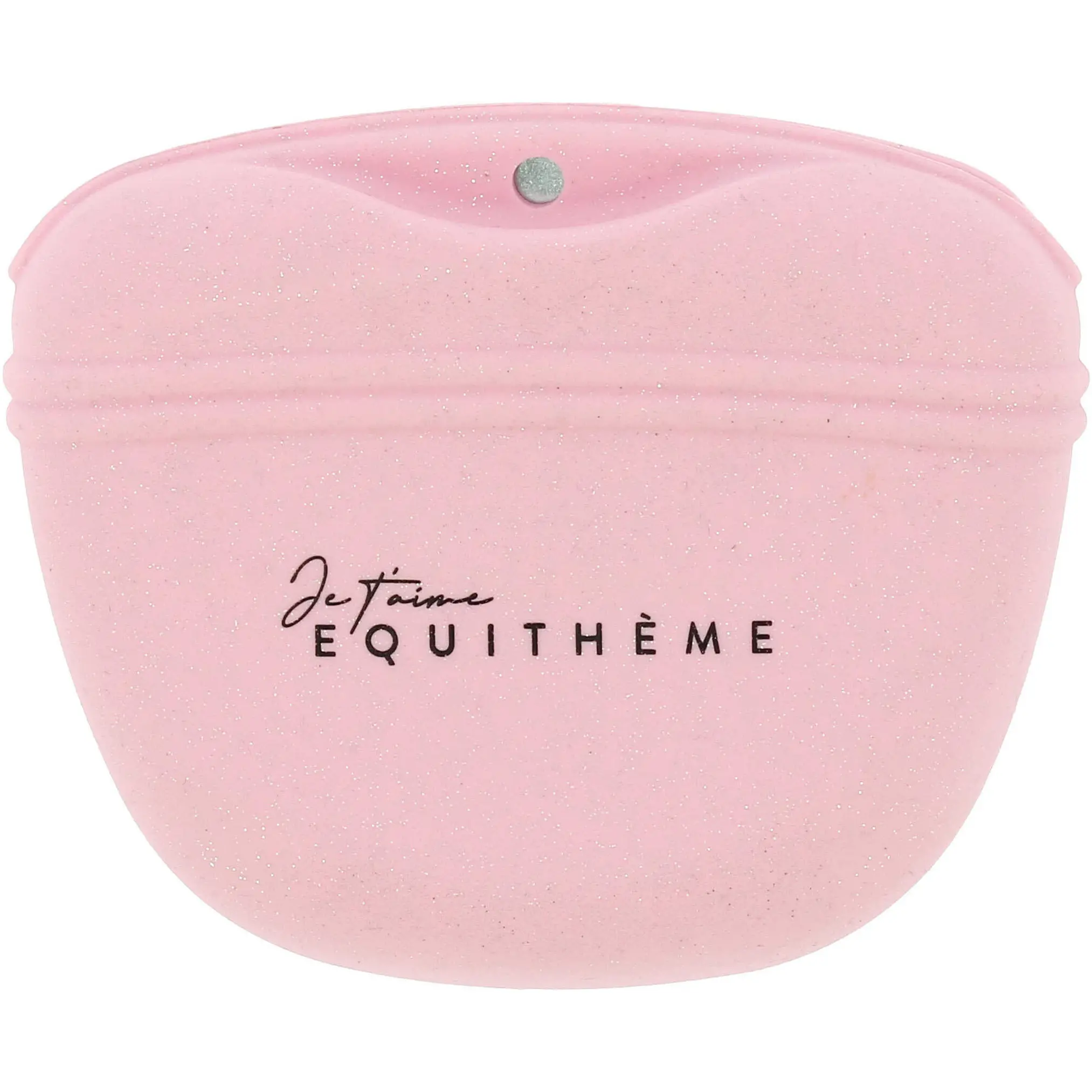 Leckerlietasche Je t’aime Silikon rosa