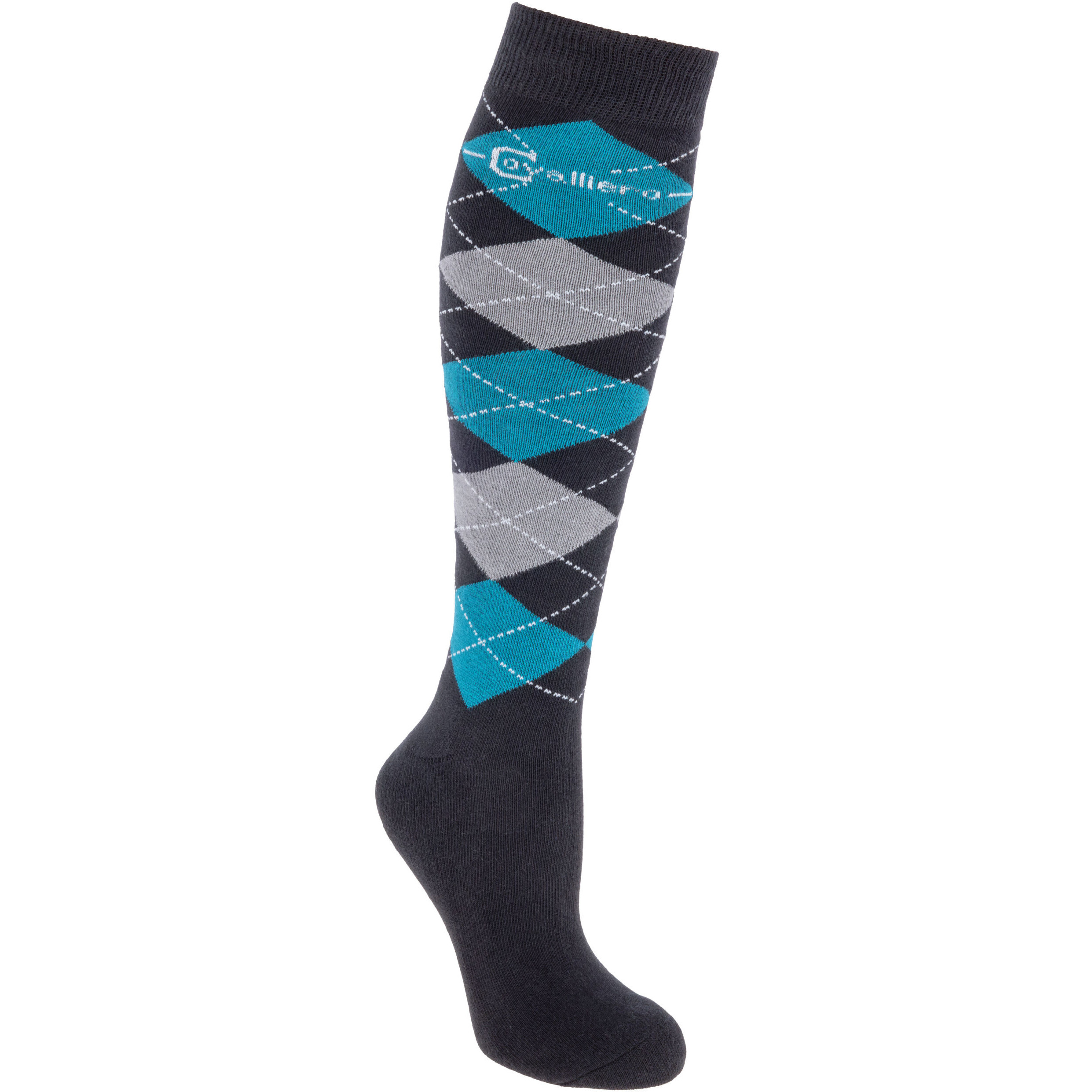 dunkelgrau/türkis/grau