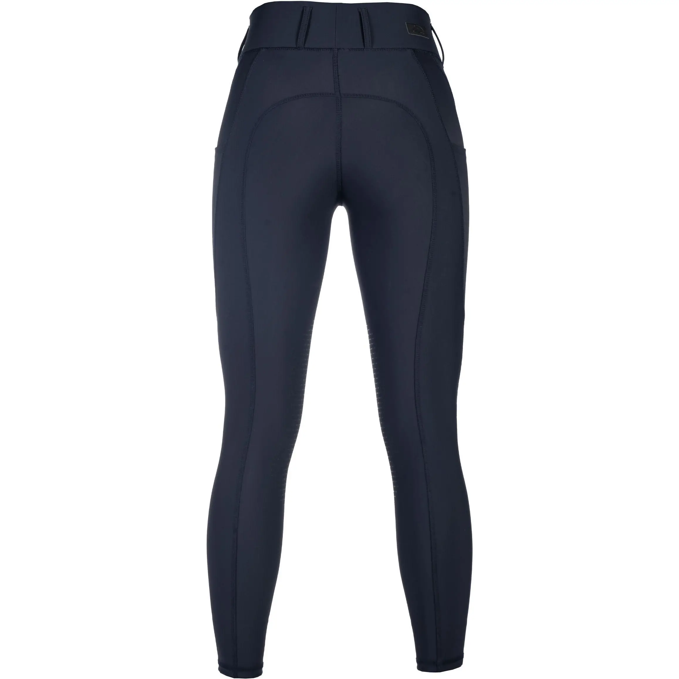 Damen Reitleggings Silikon Kniebesatz JIL HIGH WAIST dunkelblau Damen Reitleggings Silikon Kniebesatz JIL HIGH WAIST dunkelblau