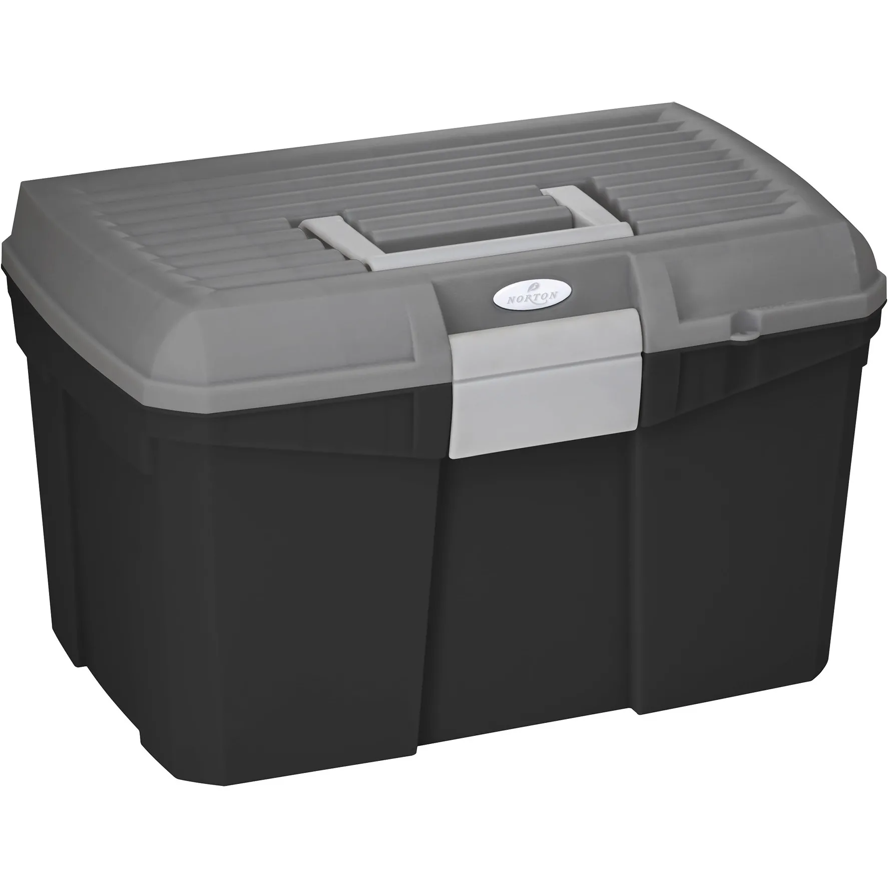 Putzbox schwarz/grau 40x27,5x24,5cm