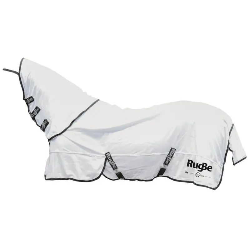 Fliegendecke mit Halsteil (abnehmbar) RugBe SUPERFLY weiß