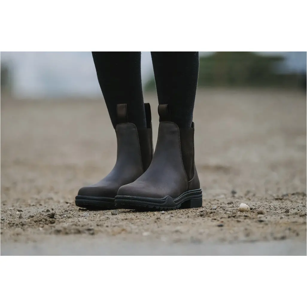 Reitstiefeletten GALLOWAY Echtleder braun