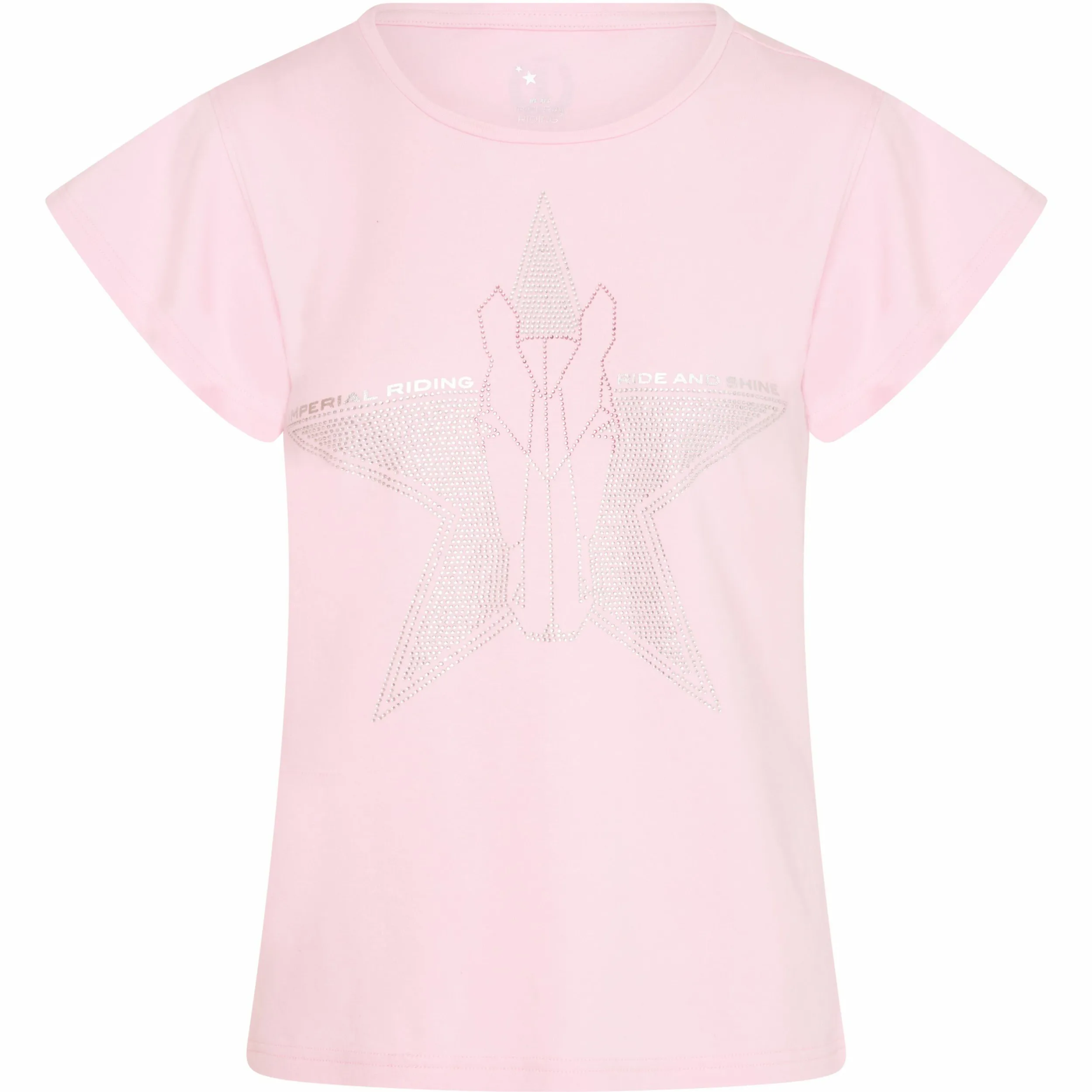 Damen T-Shirt IRHBelle Star powder pink