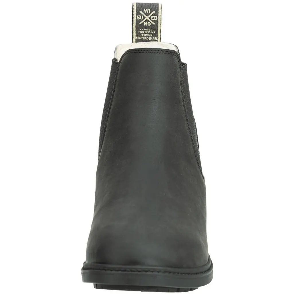 Winter Reitstiefeletten DURANGO MERINO Echtleder schwarz