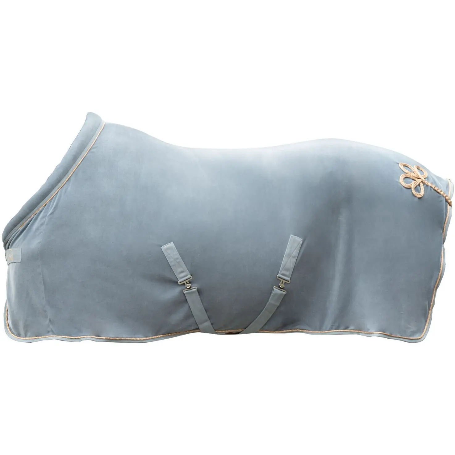 Abschwitzdecke ROSEGOLD GLAMOUR STYLE grau/rosegold