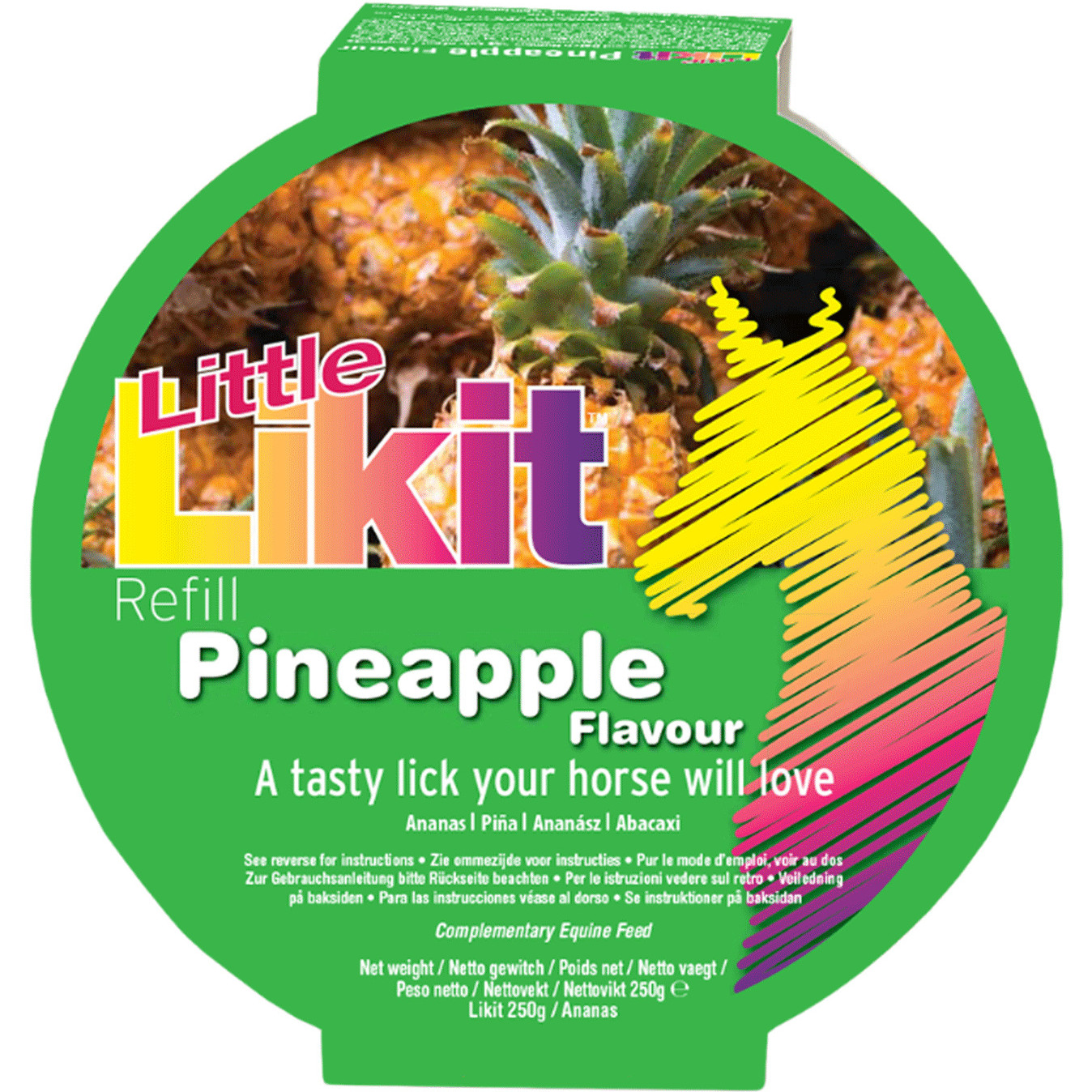 Leckstein Ananas 250g