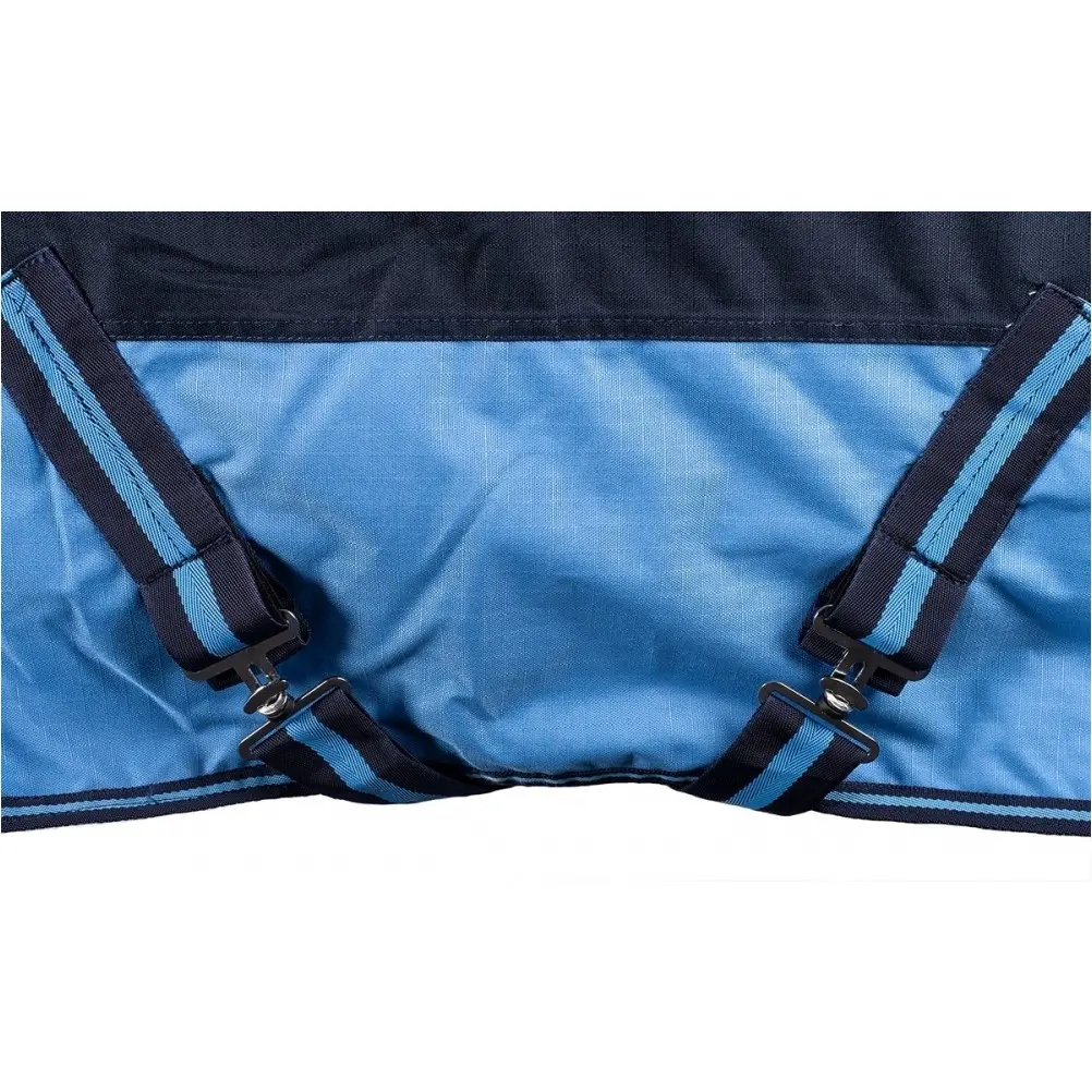 Winterdecke Full Neck 300g Füllung 600D BASICLINE blau/babyblau - Posten Winterdecke Full Neck 300g Füllung 600D BASICLINE blau/babyblau - Posten