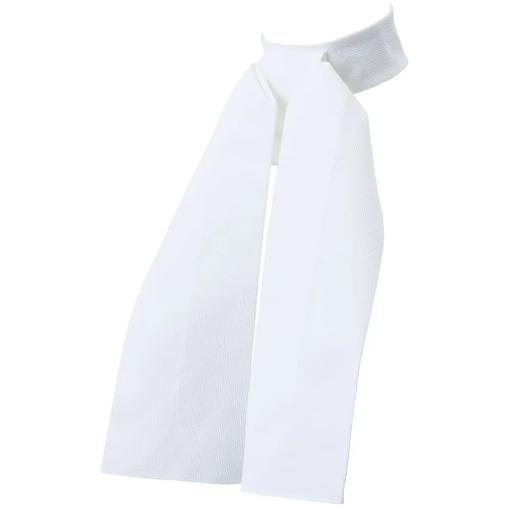 Plastron weiß Herren