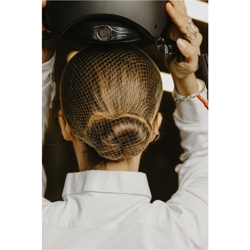 Haarnetz aus Netzmaterial blond