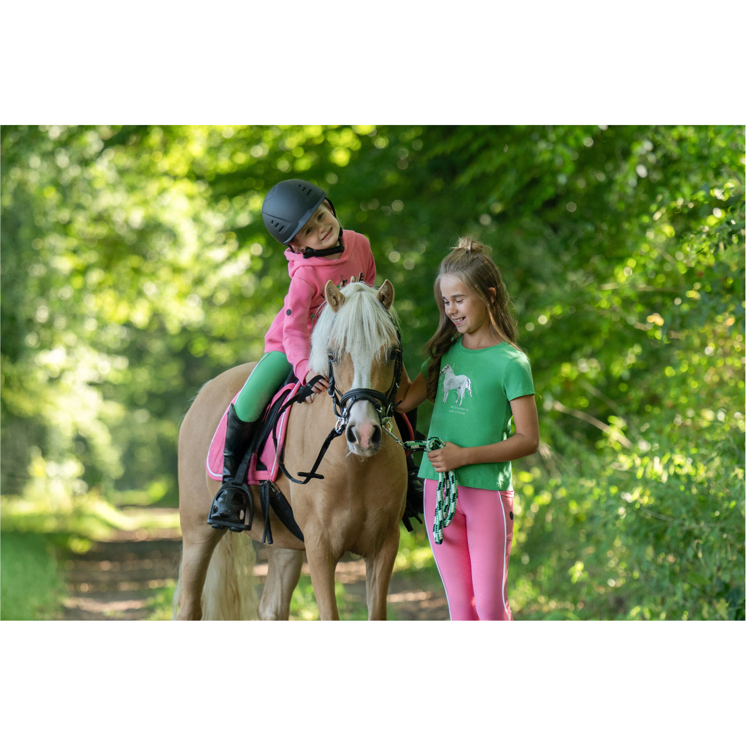 Kinder T-Shirt SPARKLE grün