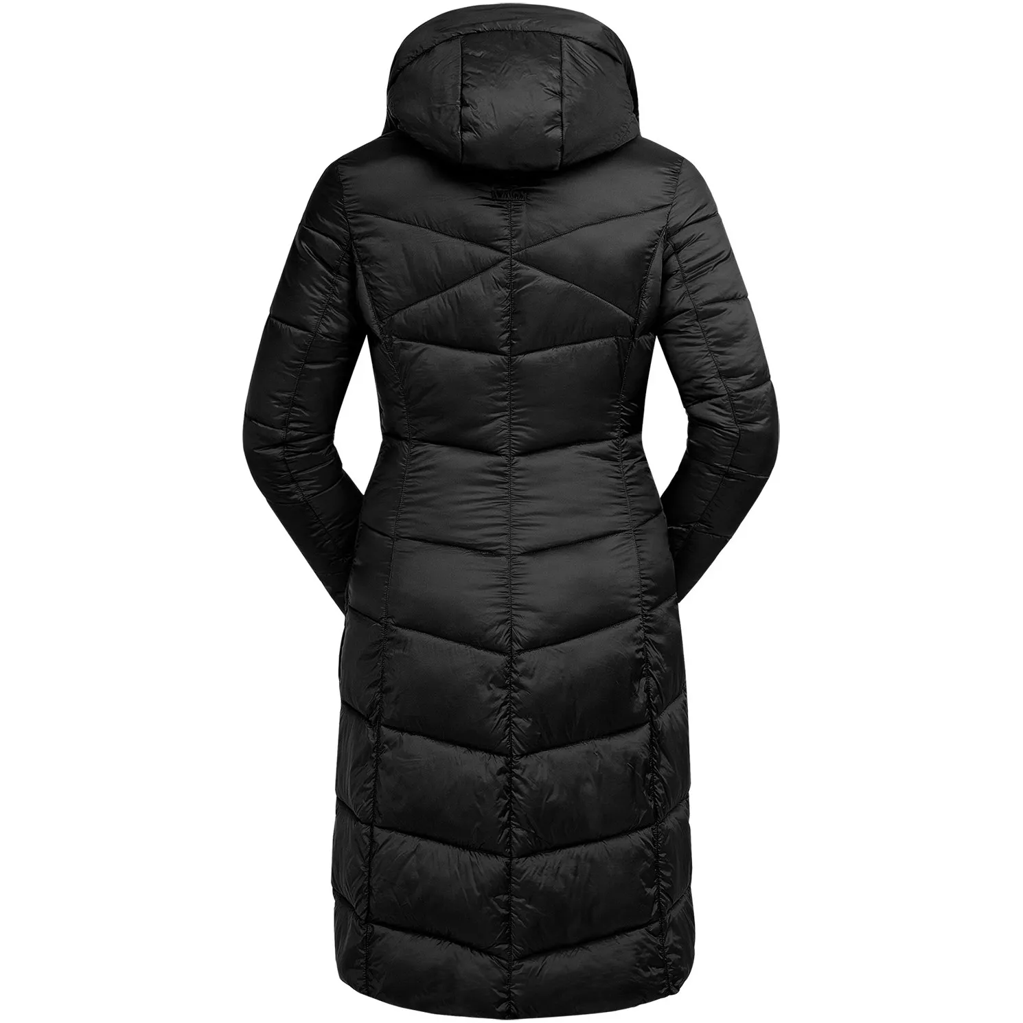 Damen Lightweight Mantel OSLO schwarz