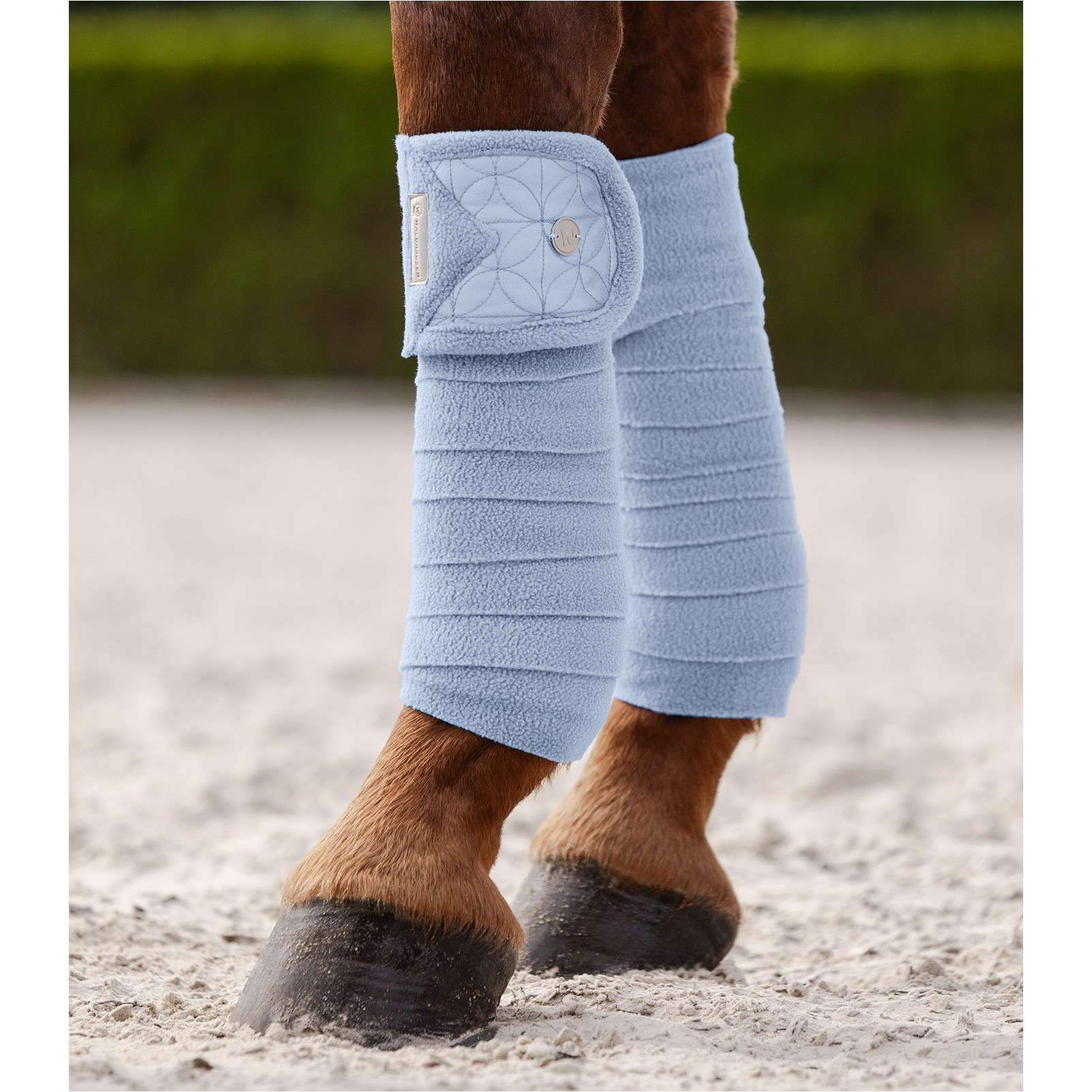Fleecebandagen 4er Set ROM pastellblau 300cm