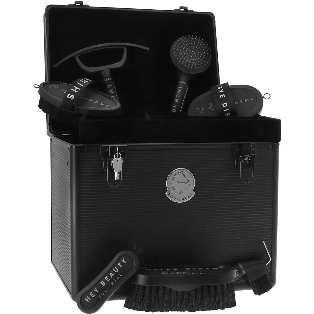 Putzbox JE T'AIME schwarz
