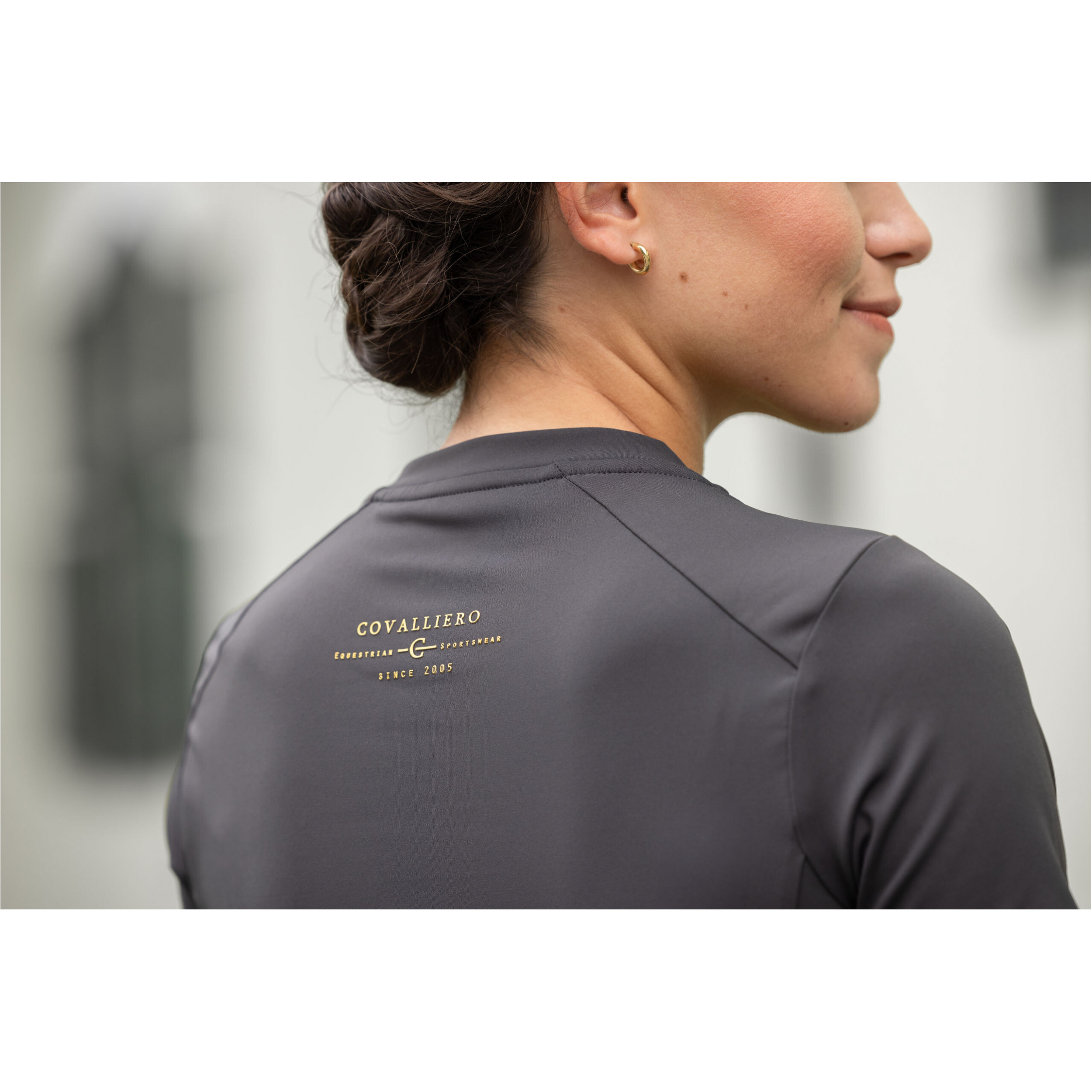 Damen T-Shirt ANNIVERSARY graphite