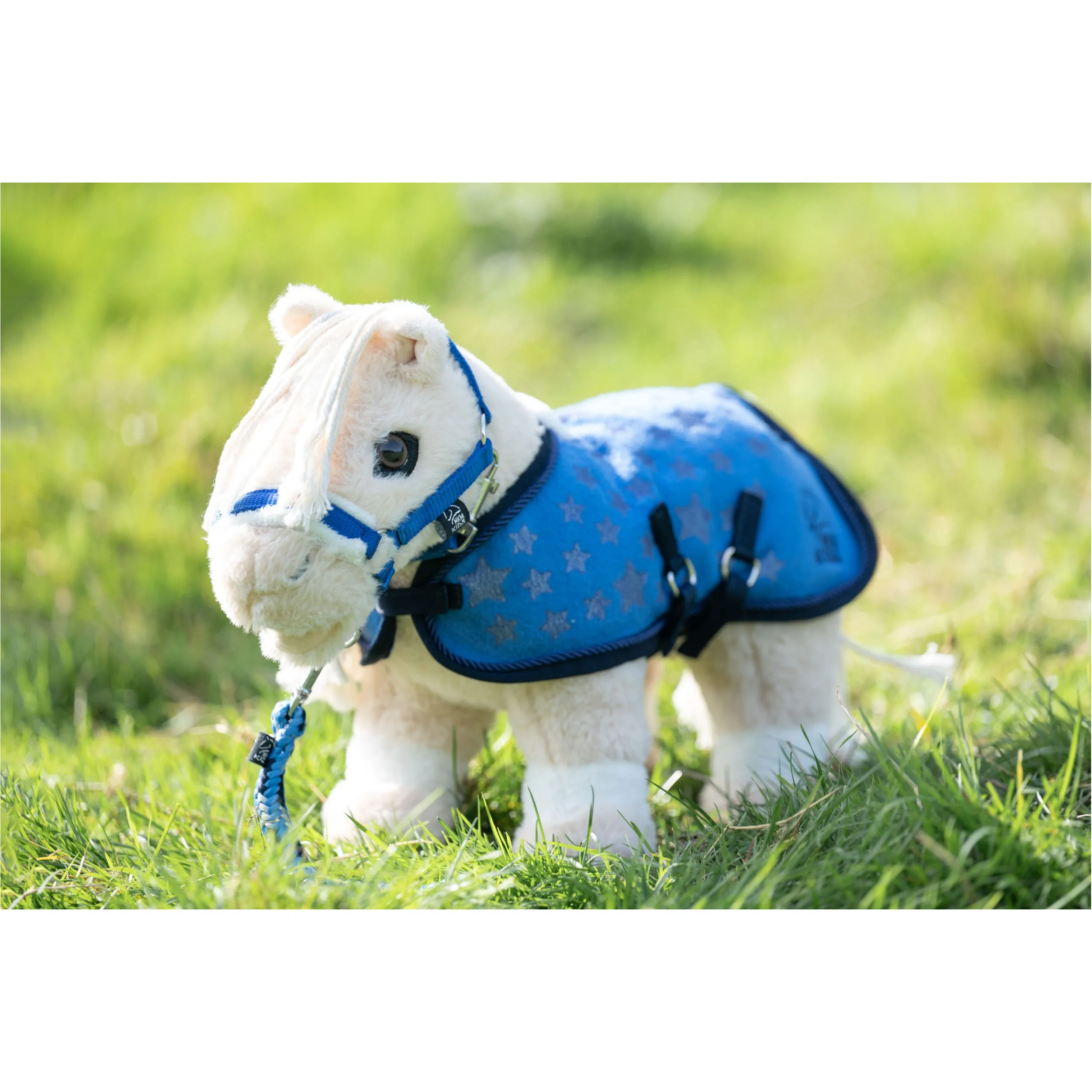 Starset CUDDLE PONY blau mit Sternenmuster