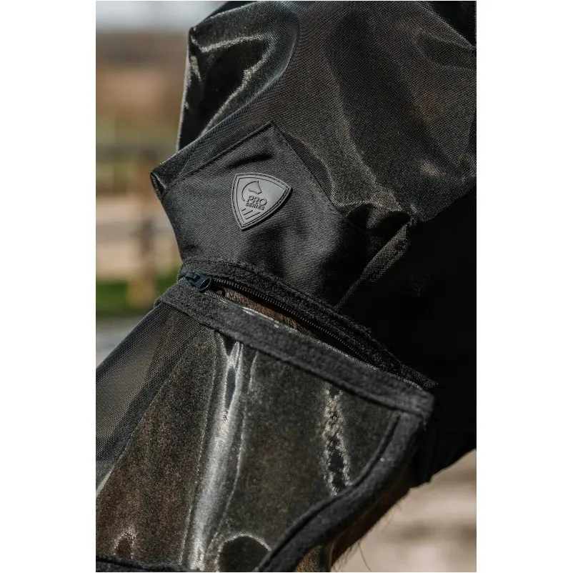 Fliegenmaske mit UV-Schutz EXTRA schwarz