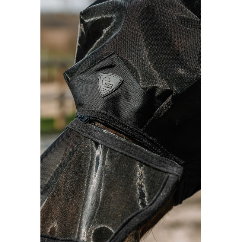 Fliegenmaske mit UV-Schutz EXTRA schwarz
