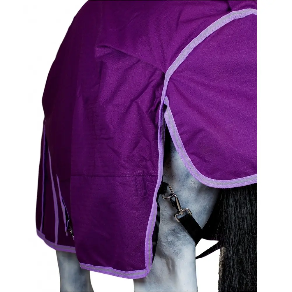 Winterdecke Full Neck 300g Füllung 600D BASICLINE lila - Posten Winterdecke Full Neck 300g Füllung 600D BASICLINE lila - Posten