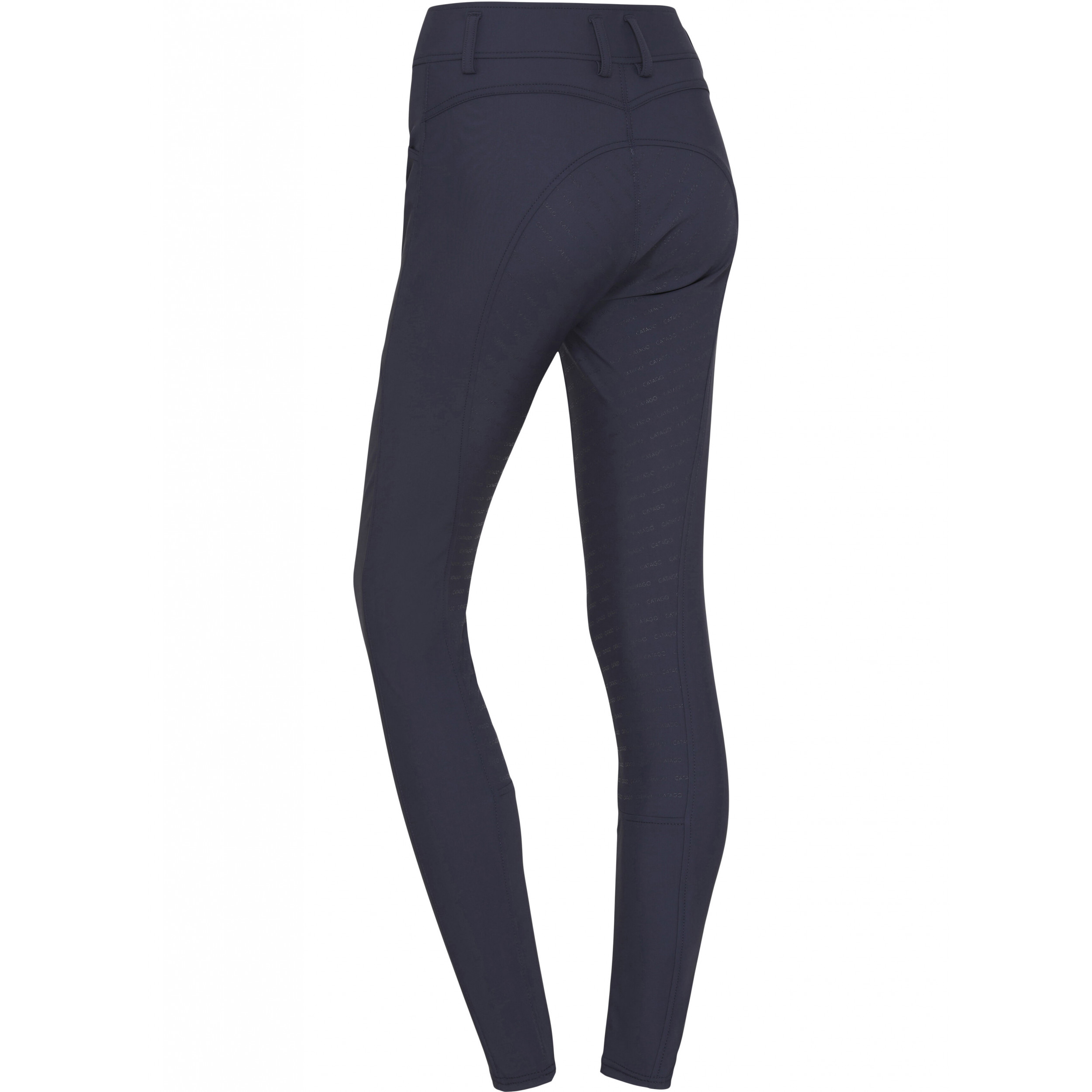 Damen Reithose Silikon Vollbesatz RIHANNA navy