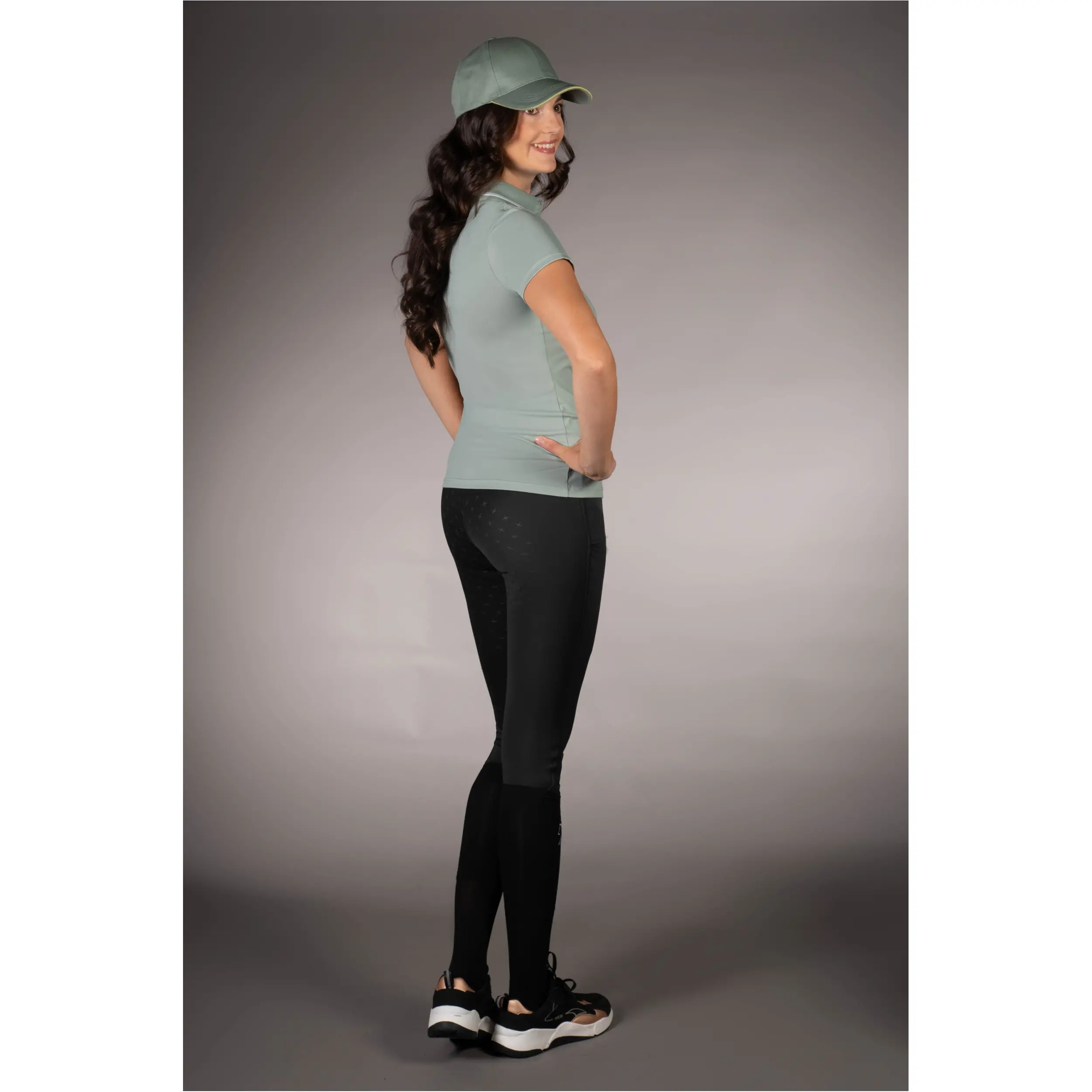 Damen Poloshirt LIMONE salbei