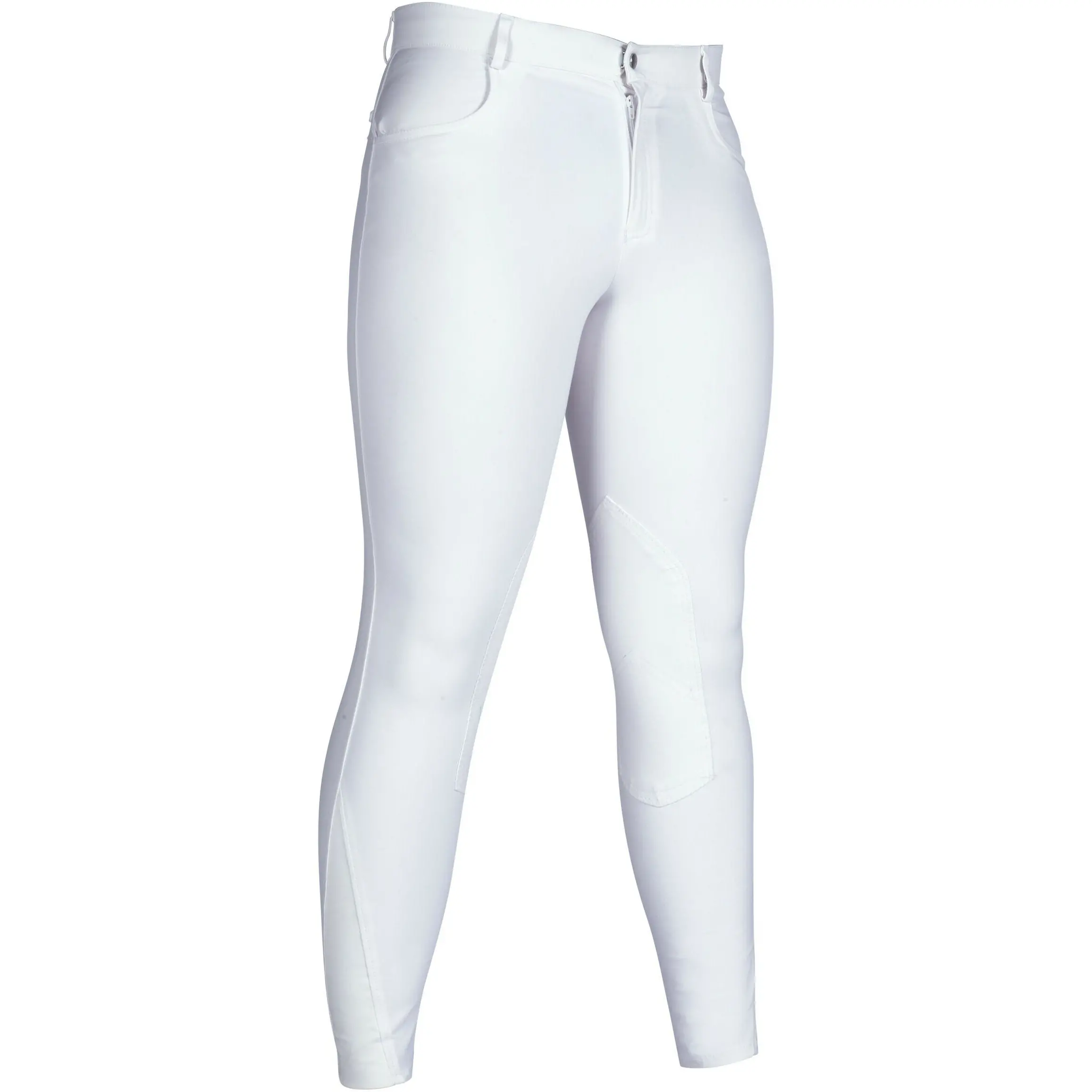 Herren Reithose Kniebesatz SPORTIVE weiß