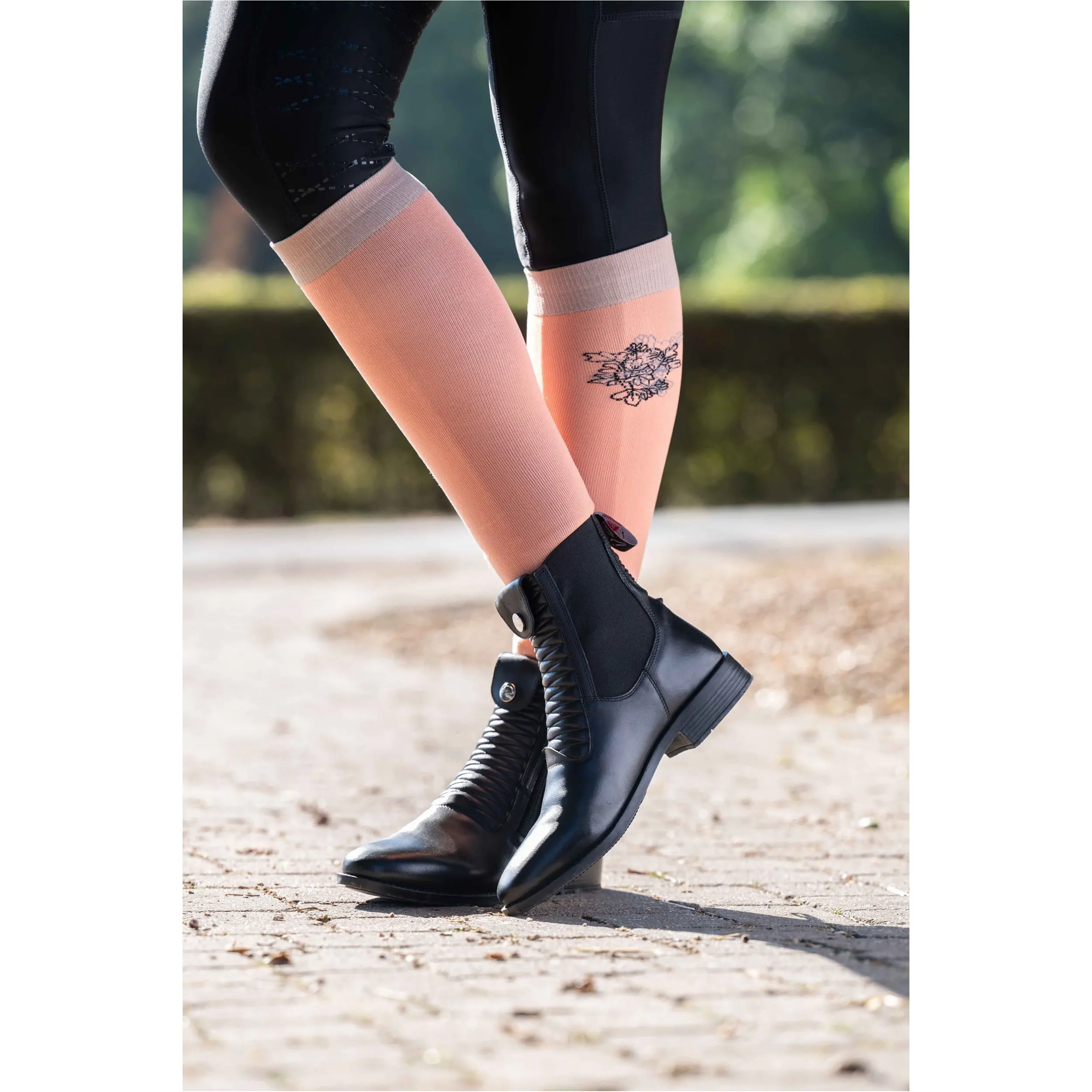 Damen Reitsocken SAVONA STYLE apricot