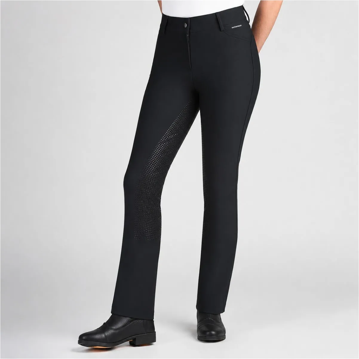 Damen Thermo Reithose Silikon Vollbesatz DryRide JODHPUR BREECHES schwarz