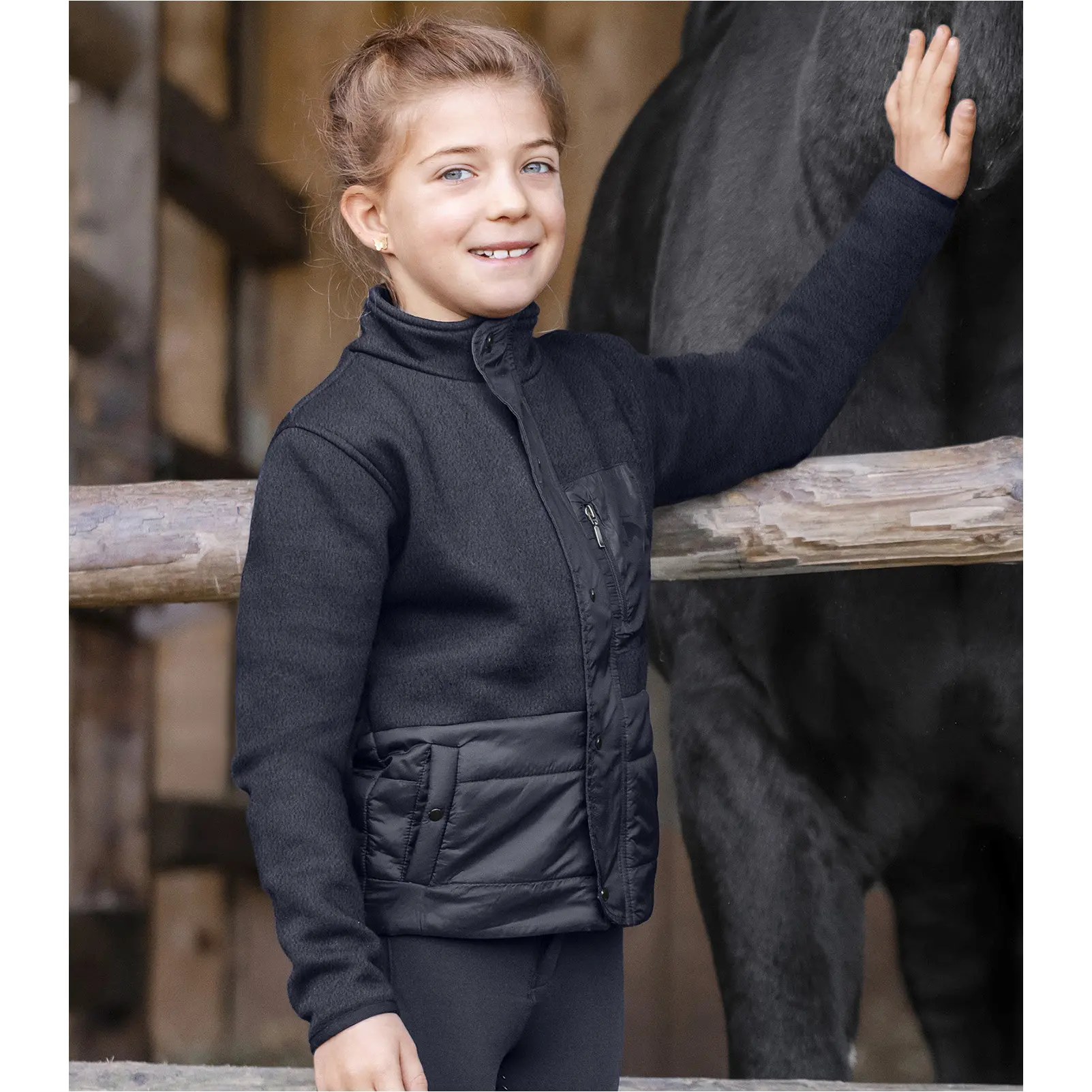 Kinder Steppjacke LUCKY MALOU tiefblau