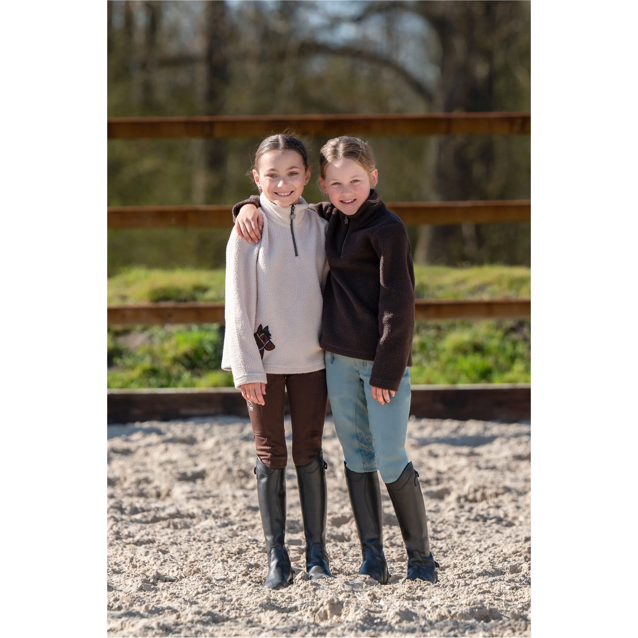 Kinder Pullover MIA beige