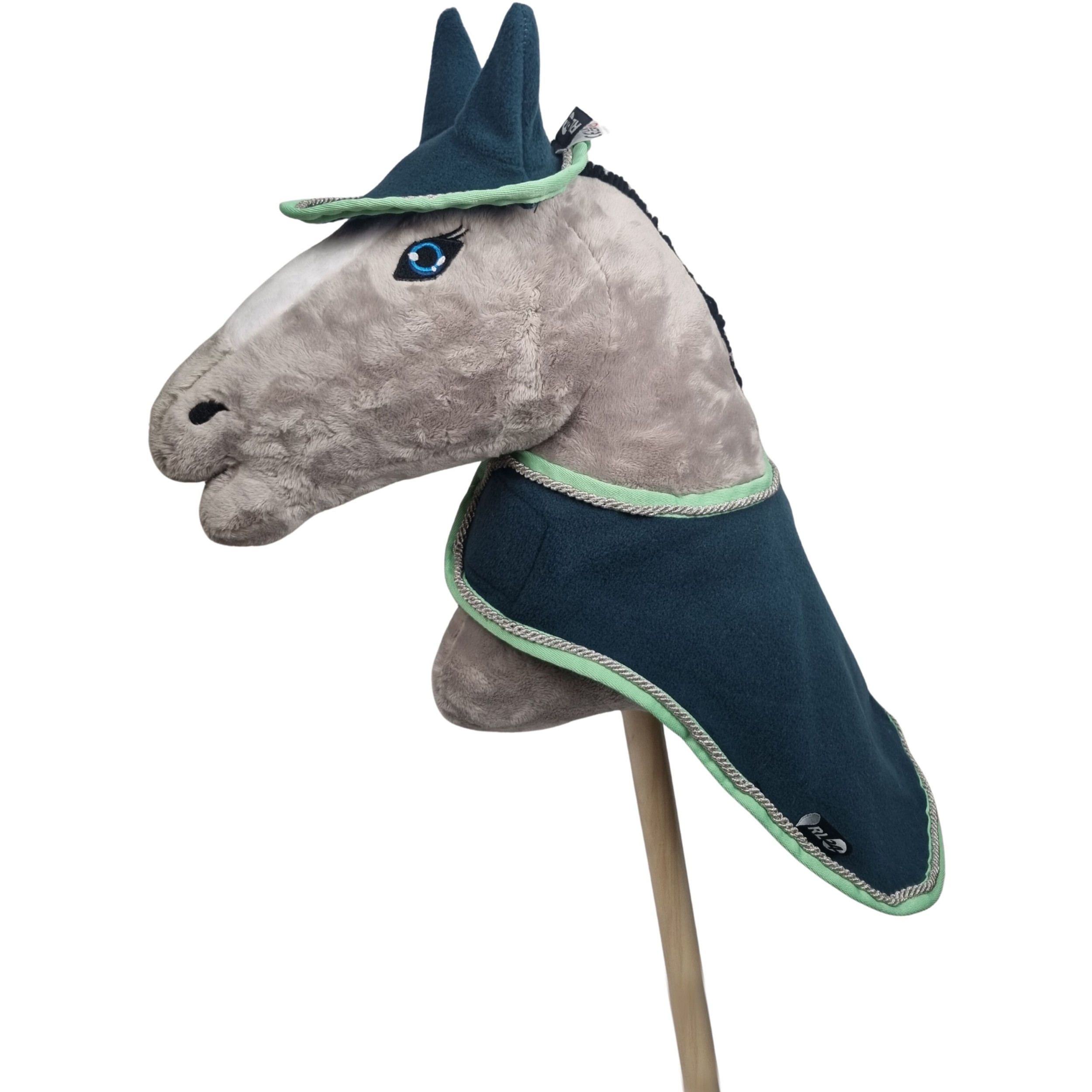 Fleecedecke und Fliegenhaube HOBBY HORSING tannengrün