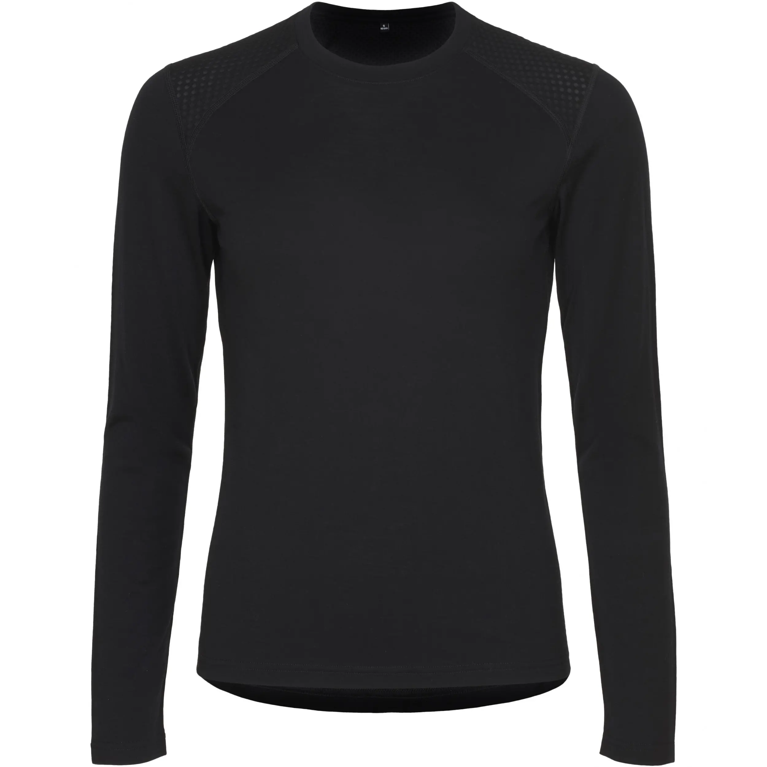 Damen Langarmshirt MIA Merino schwarz