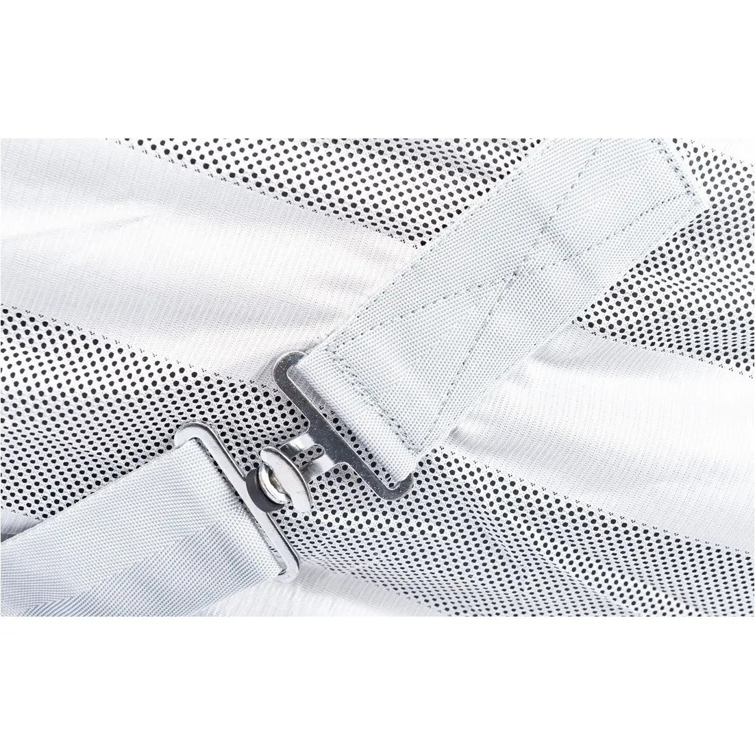 Fliegendecke mit Kreuzgurt BASICLINE silber