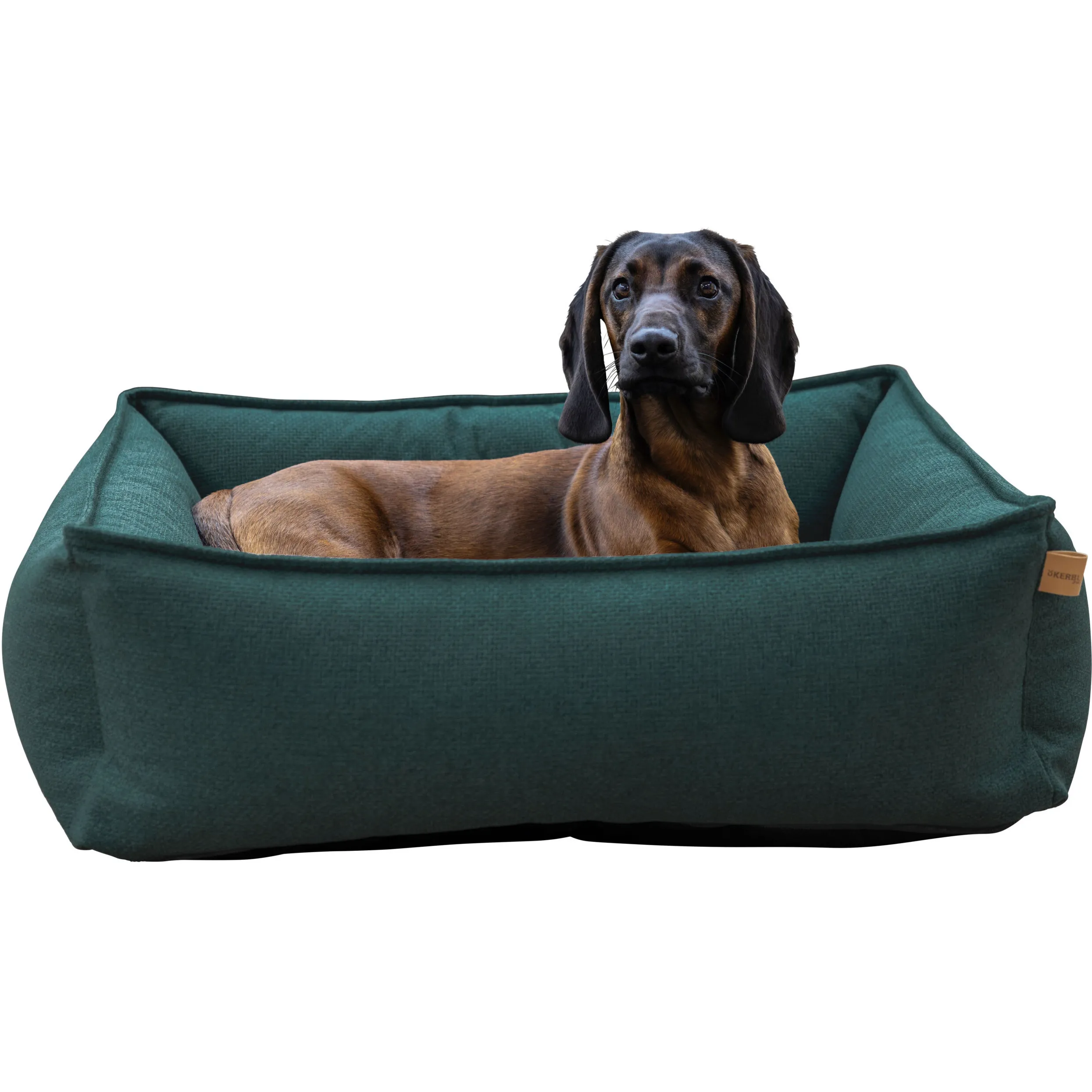 Kuschelbett OLIVER english green