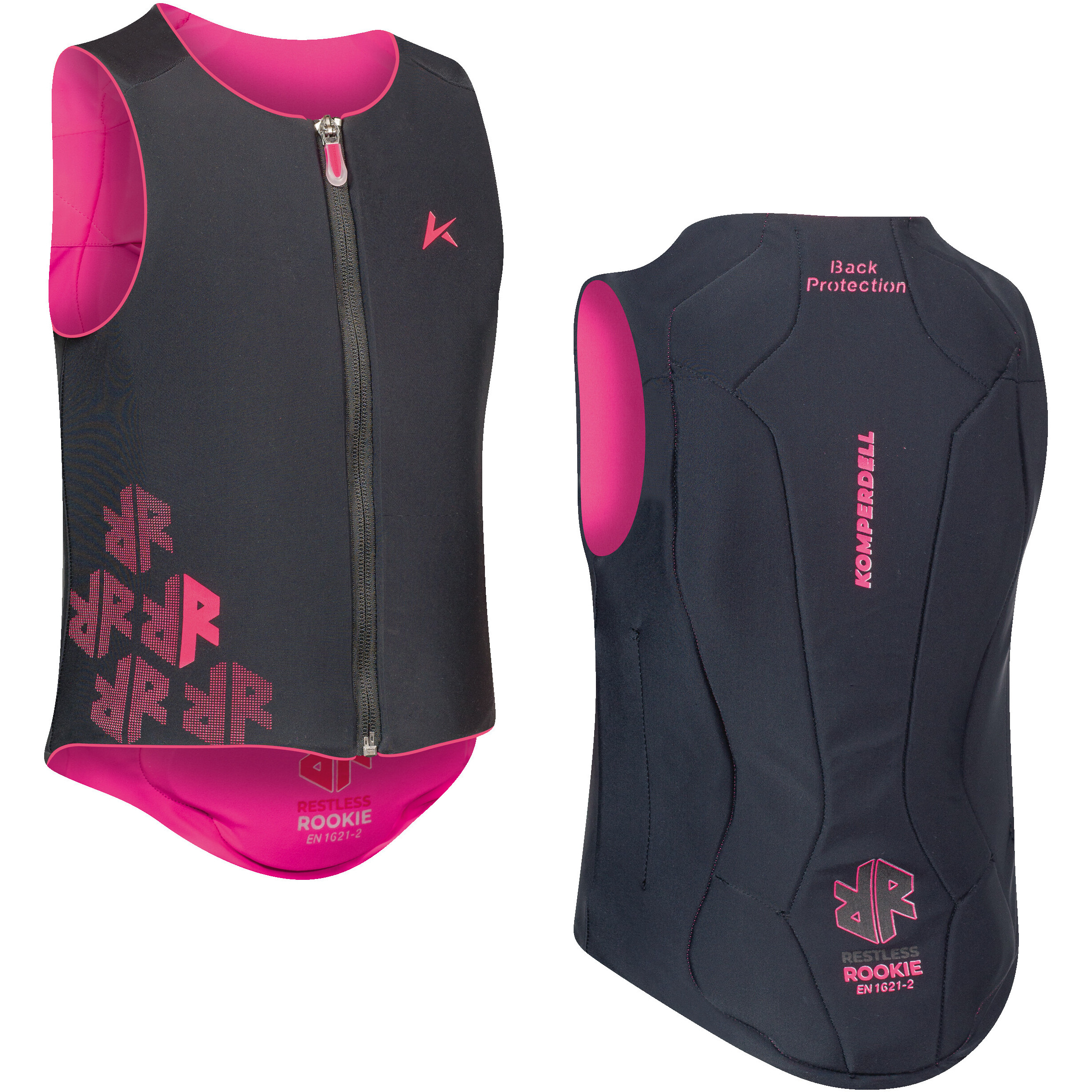 Kinder Rückenprotektor BALLISTIC Flex Fit PRO Junior schwarz/pink