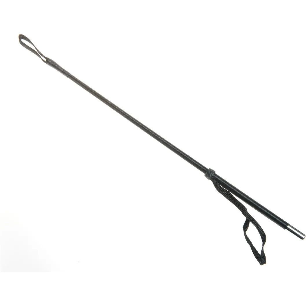 Reitgerte mit Fiberglas schwarz