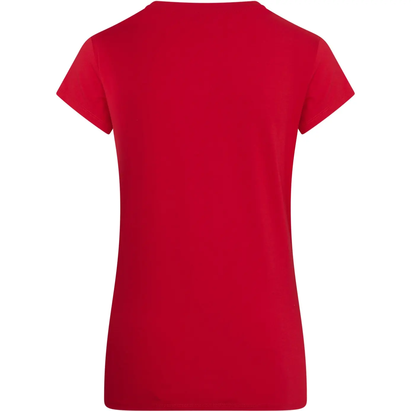 Damen T-Shirt IRHPreppy Star tango rot