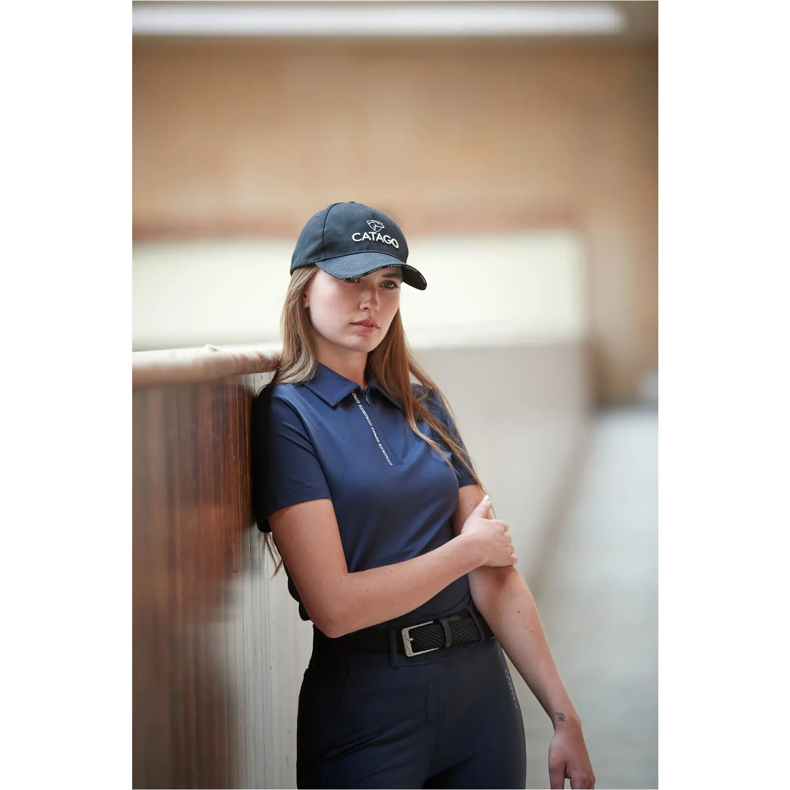 Damen Poloshirt NASH navy