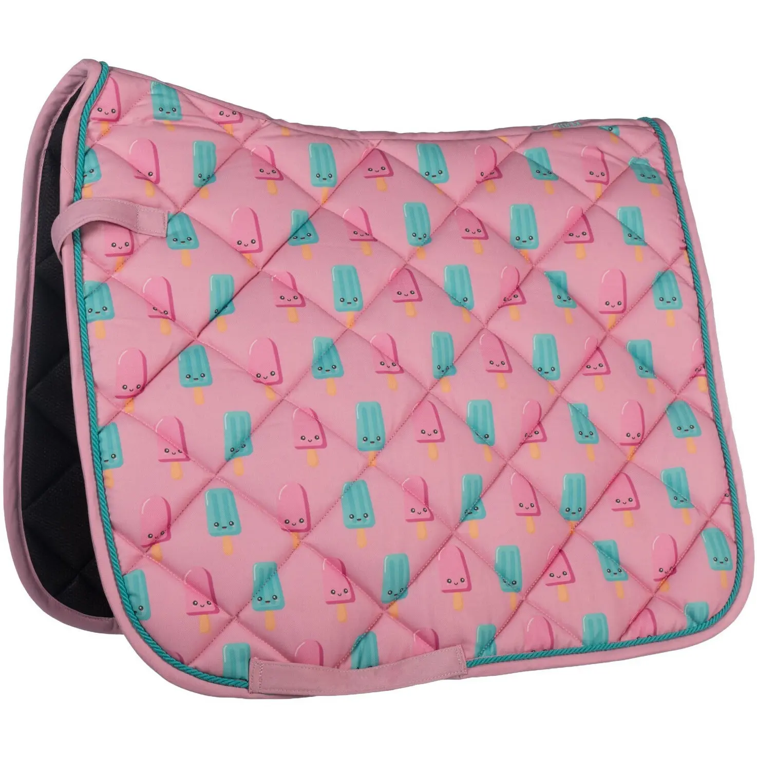 Schabracke NAPLES pink/aqua