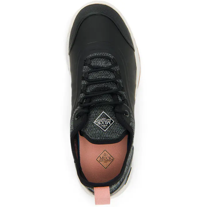 Damen Freizeitschuhe OUTSCAPE LACE UP schwarz/rosa