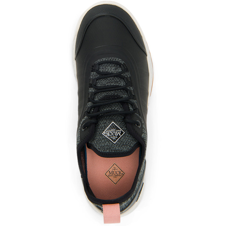 Damen Freizeitschuhe OUTSCAPE LACE UP schwarz/rosa