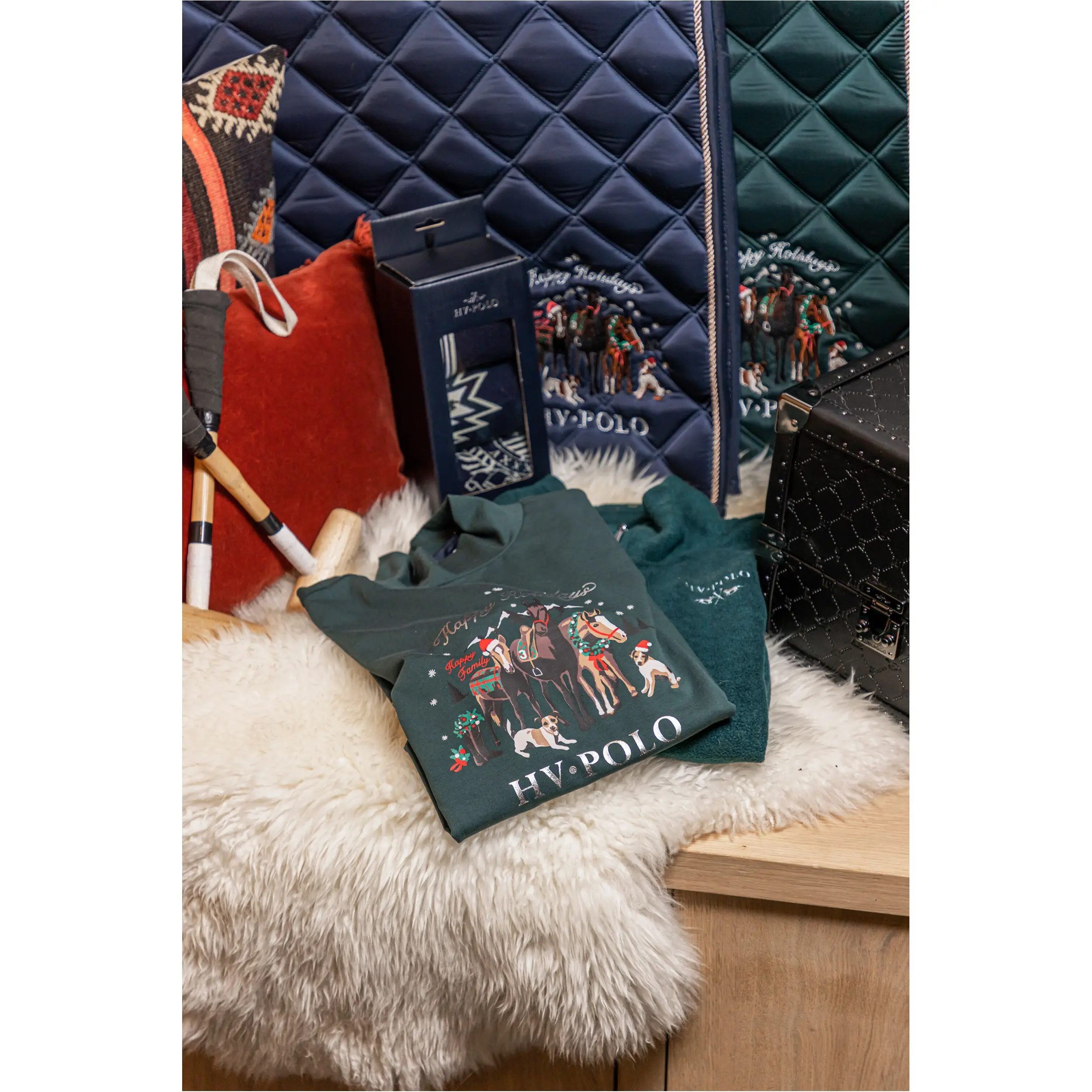 Damen Reitsocken (3er Set) HVPHarper navy Damen Reitsocken (3er Set) HVPHarper navy