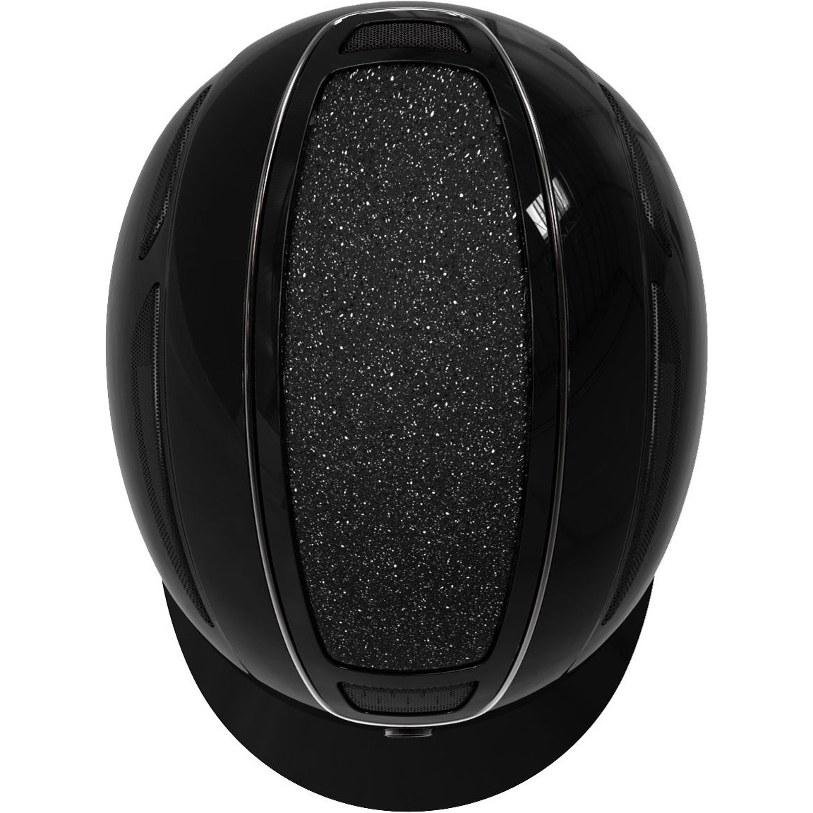 Reithelm ELITE lackschwarz