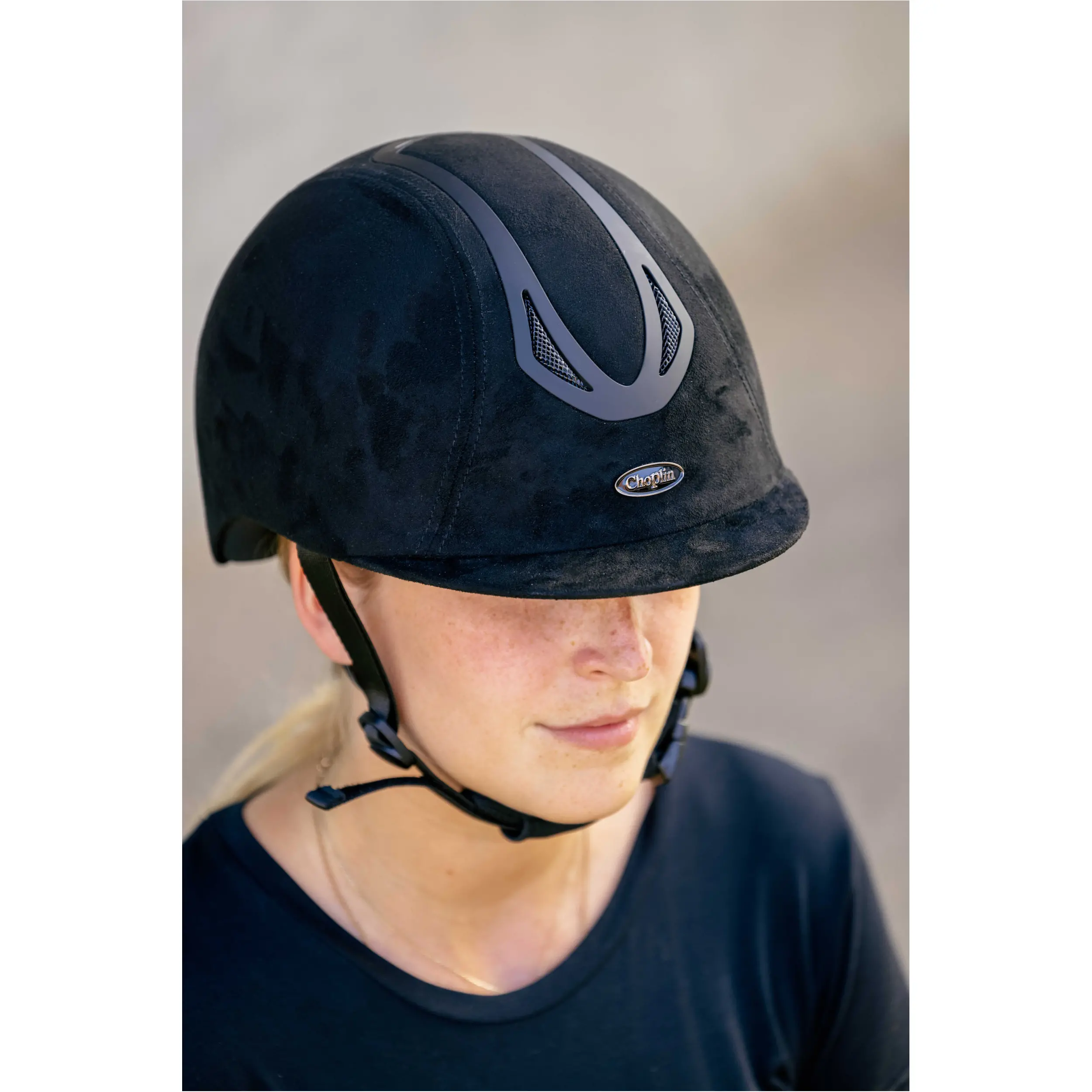 Reithelm AERO VELVET matt schwarz