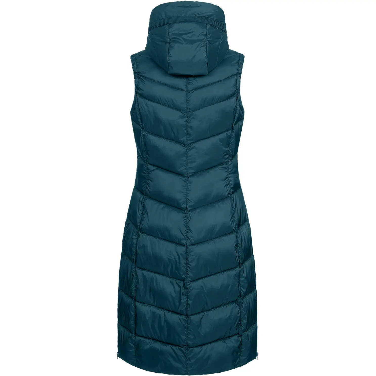 Damen Lightweight Longweste OSTENDE petrolblau