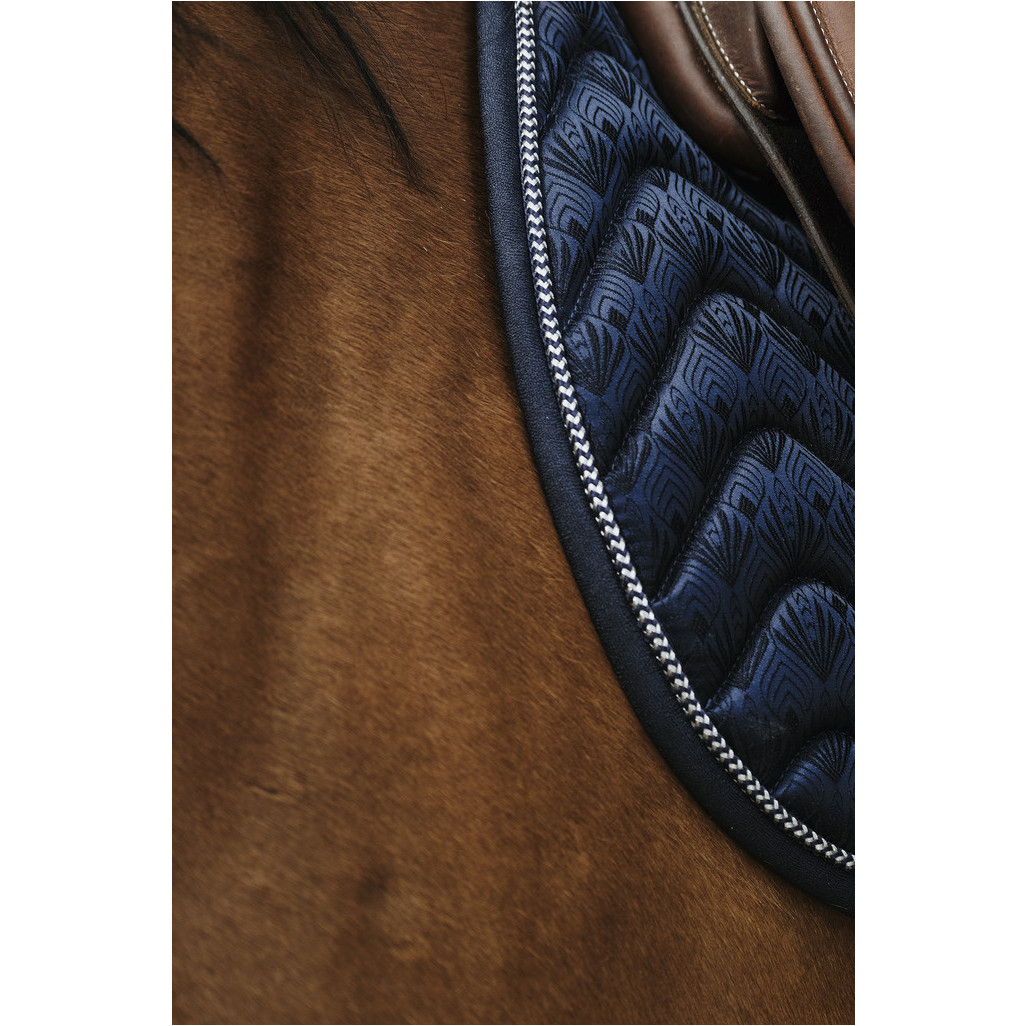 Schabracke BROCART marineblau Warmblut Vielseitigkeit