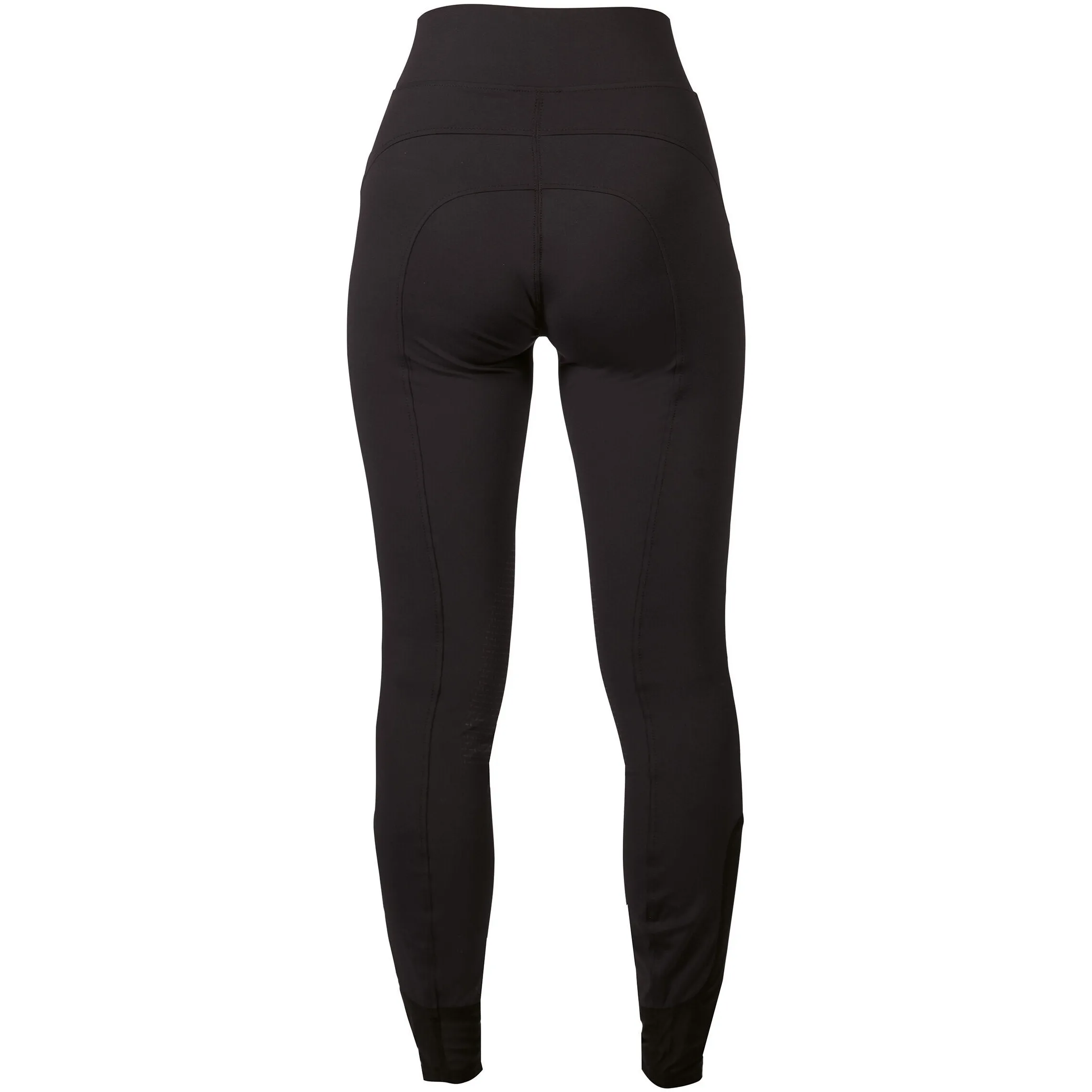 Damen Reitleggings Silikon Kniebesatz TAMMY schwarz