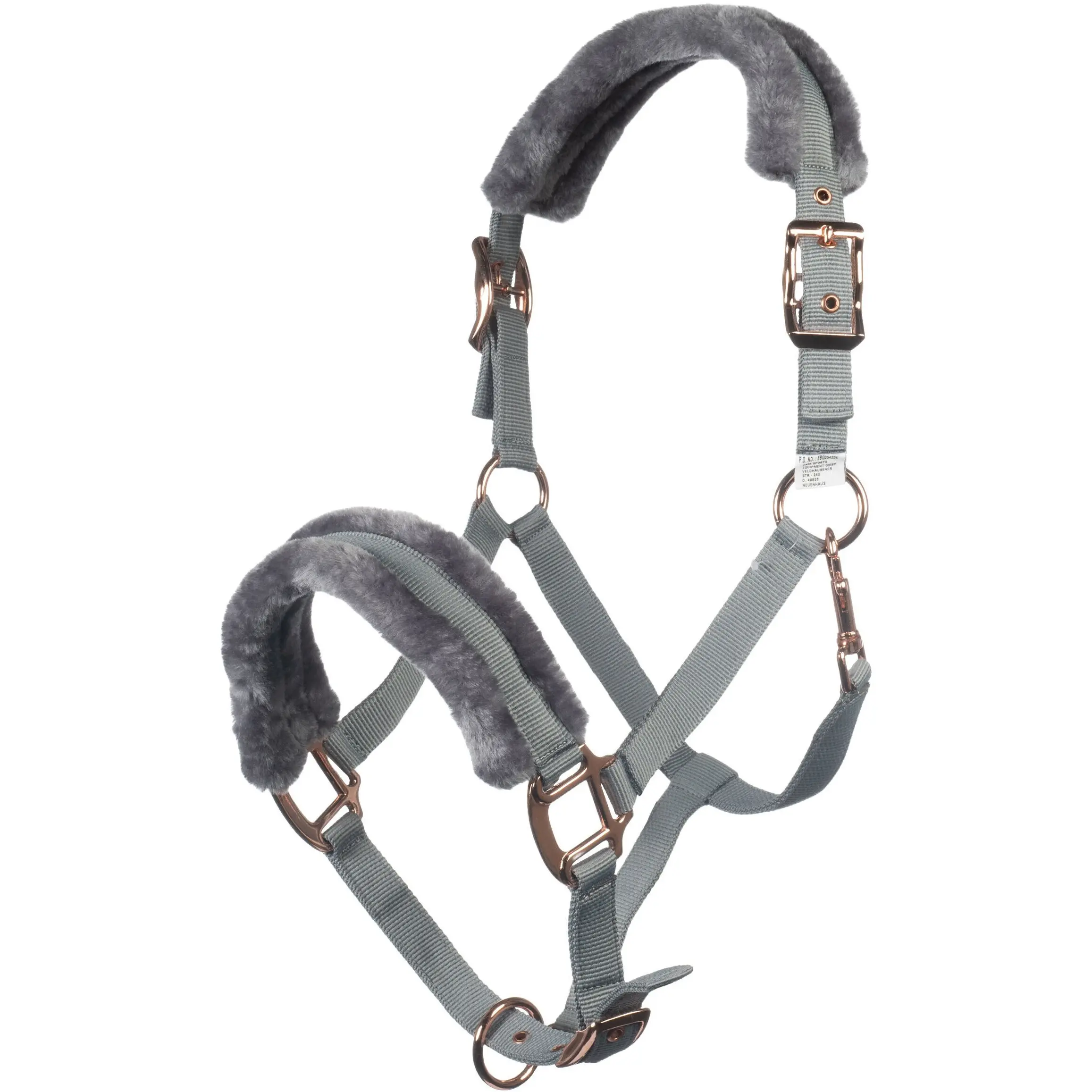 Halfter ROSEGOLD GLAMOUR STYLE grau/rosegold