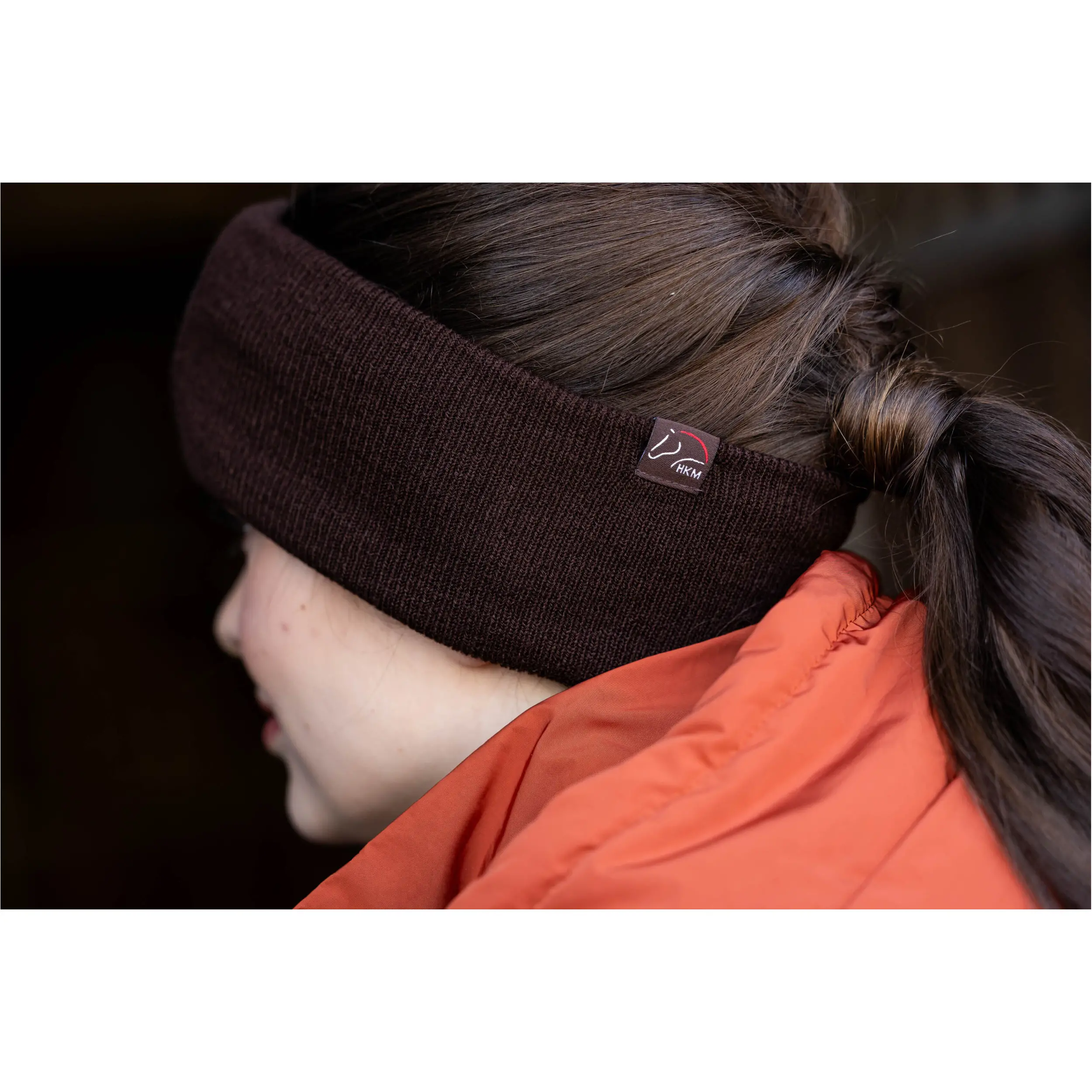 Winter Stirnband mit Licht HONEY dunkelbraun Winter Stirnband mit Licht HONEY dunkelbraun