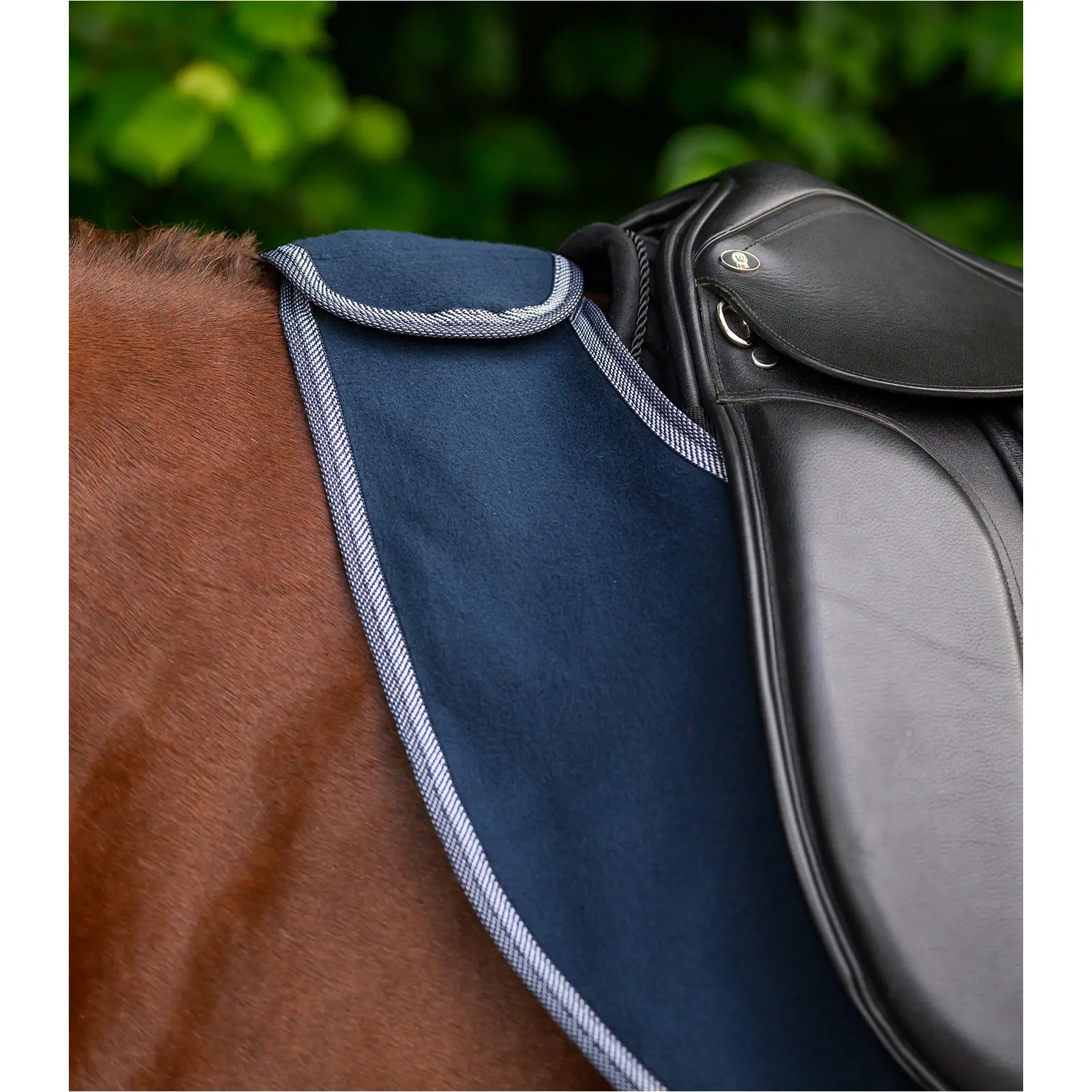 Fleece-Ausreitdecke ECONOMIC nachtblau